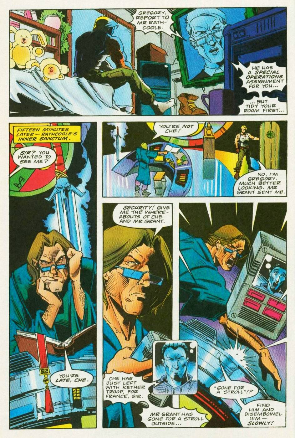 Read online Warheads comic -  Issue #6 - 7