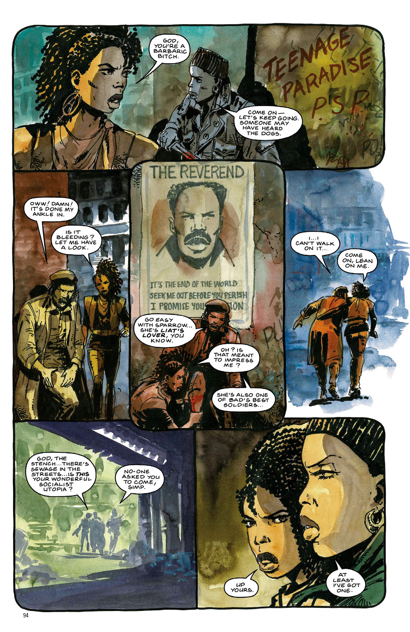 Read online Third World War comic -  Issue # TPB 2 (Part 1) - 96