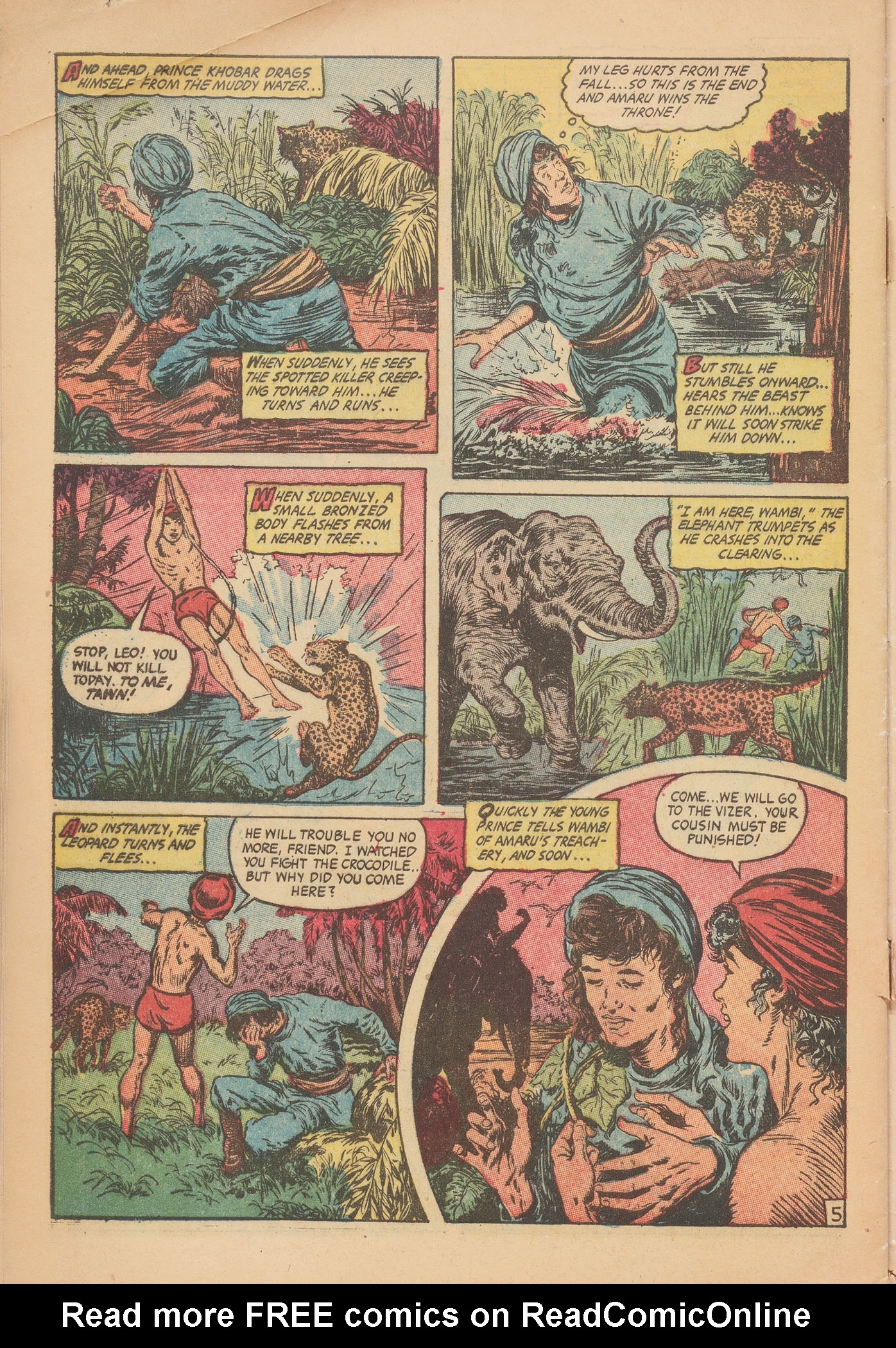 Read online Wambi Jungle Boy comic -  Issue #18 - 32