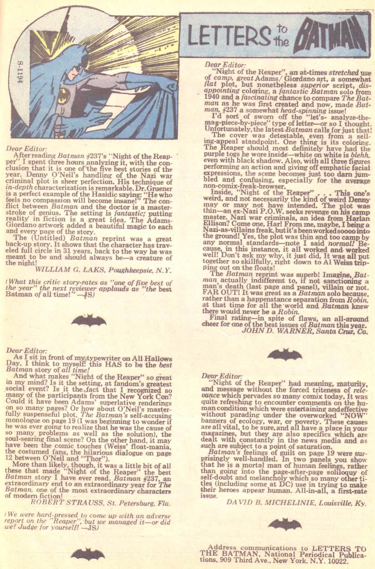 Read online Batman (1940) comic -  Issue #241 - 49