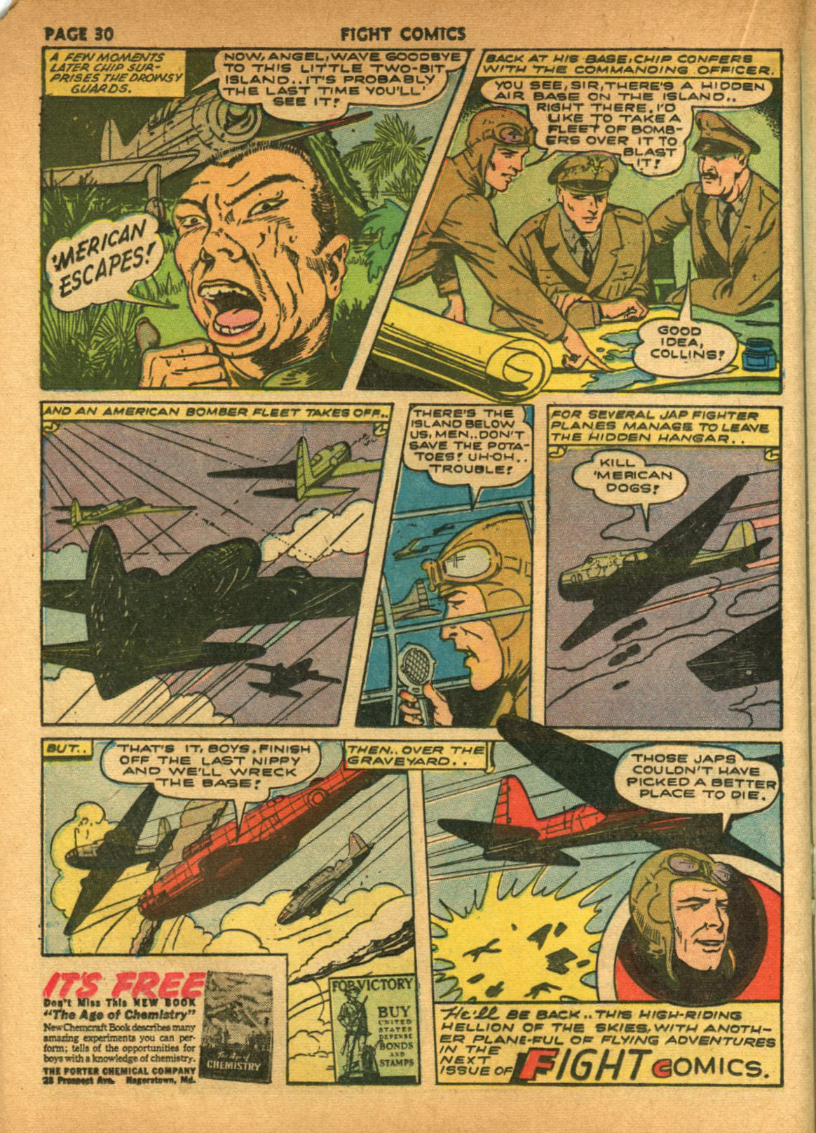 Read online Fight Comics comic -  Issue #21 - 32