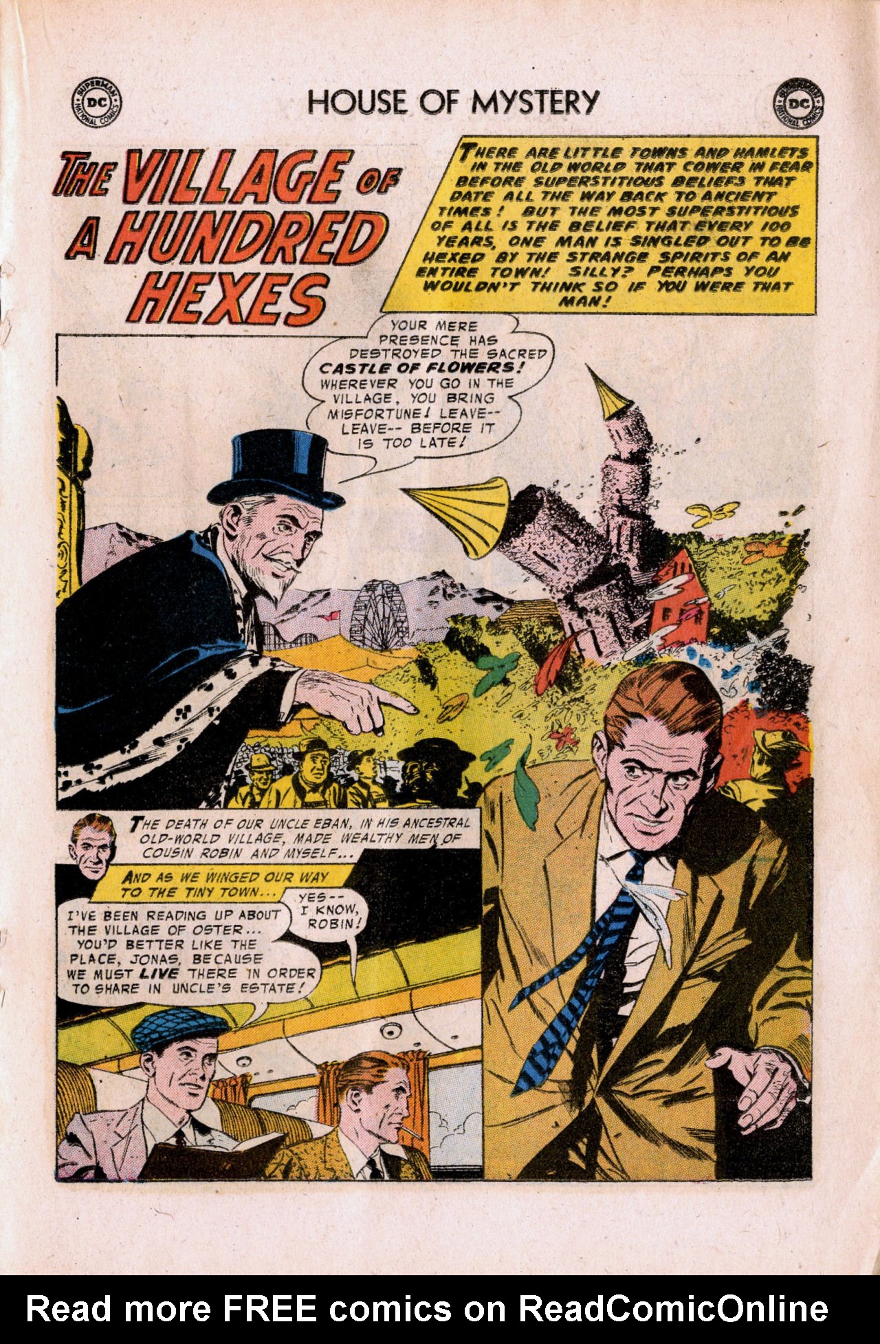 Read online House of Mystery (1951) comic -  Issue #54 - 19