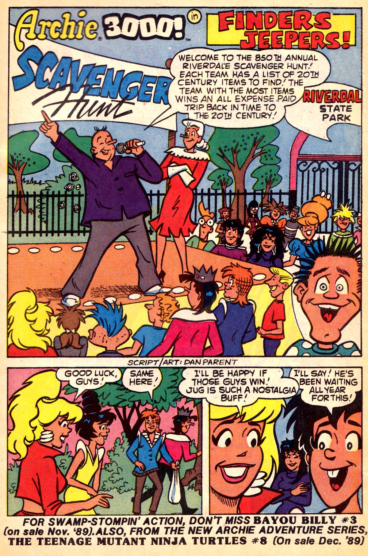 Read online Archie 3000! (1989) comic -  Issue #6 - 19