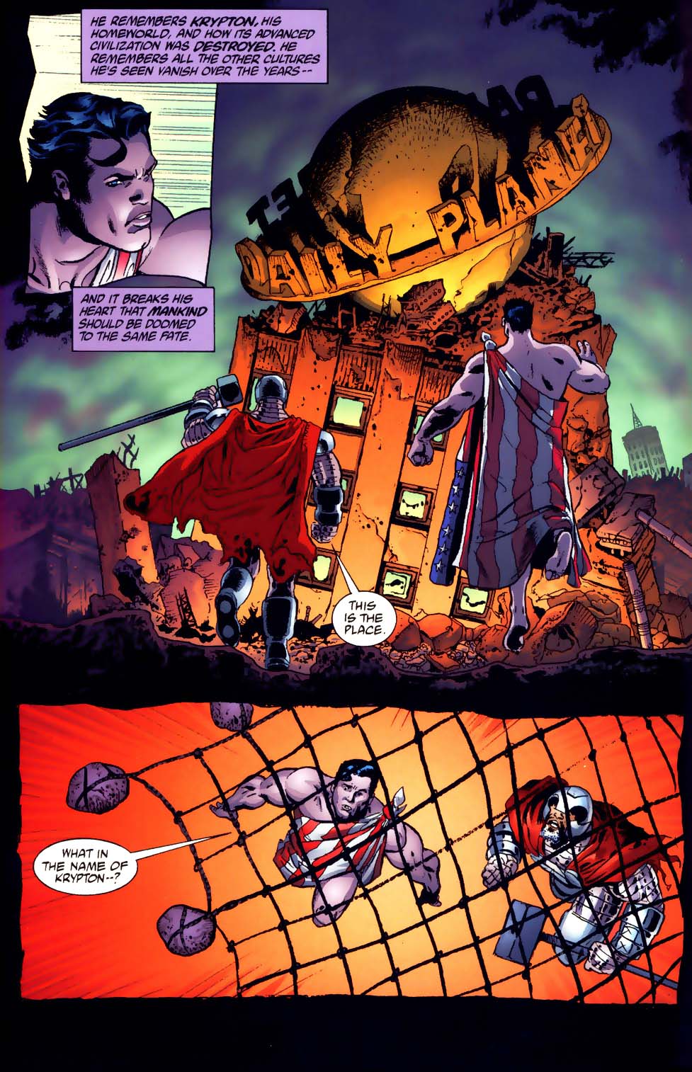 Read online Superman vs. The Terminator: Death to the Future comic -  Issue #2 - 7
