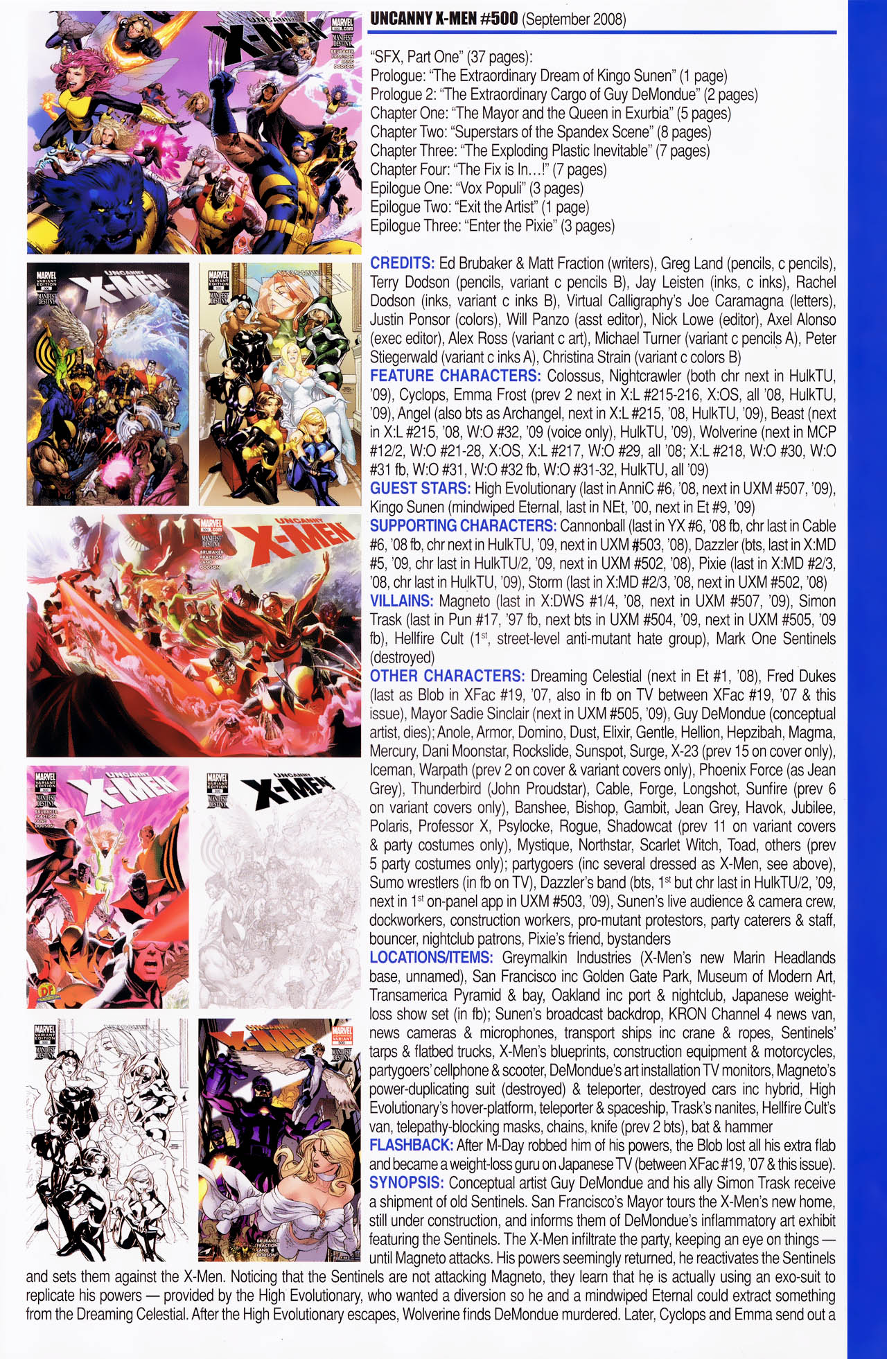 Read online Official Index to the Marvel Universe comic -  Issue #13 - 53