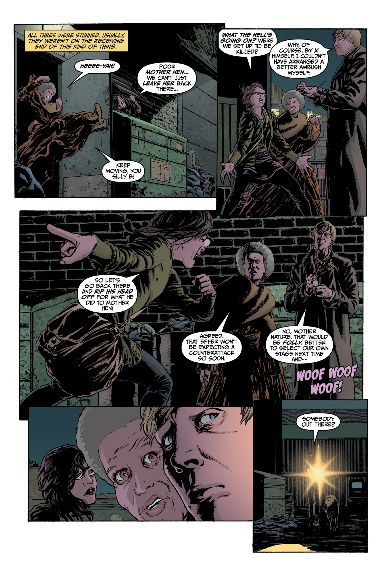 Read online X: The Dogs of War comic -  Issue # Full - 8