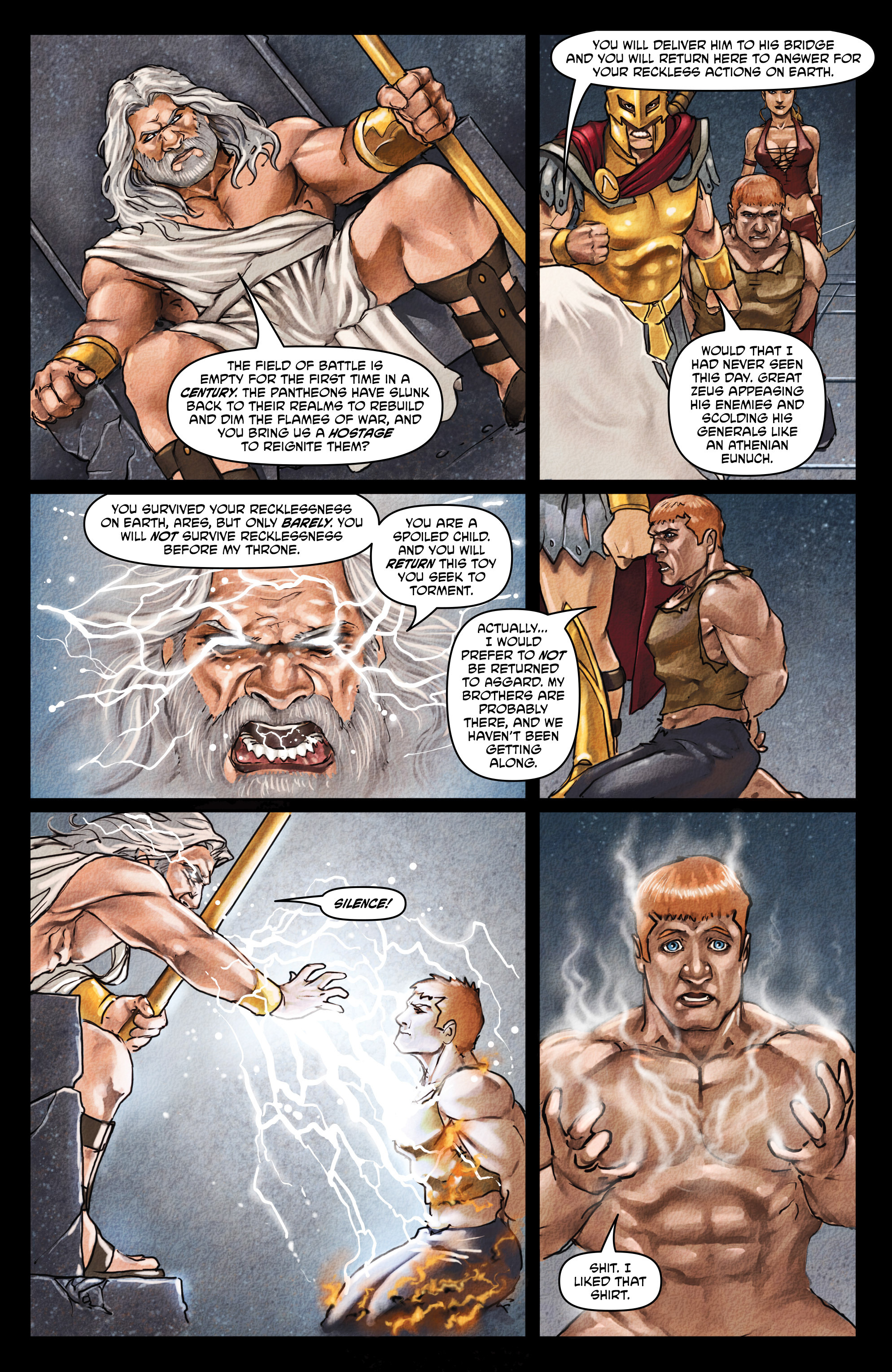 Read online God Is Dead comic -  Issue #25 - 36