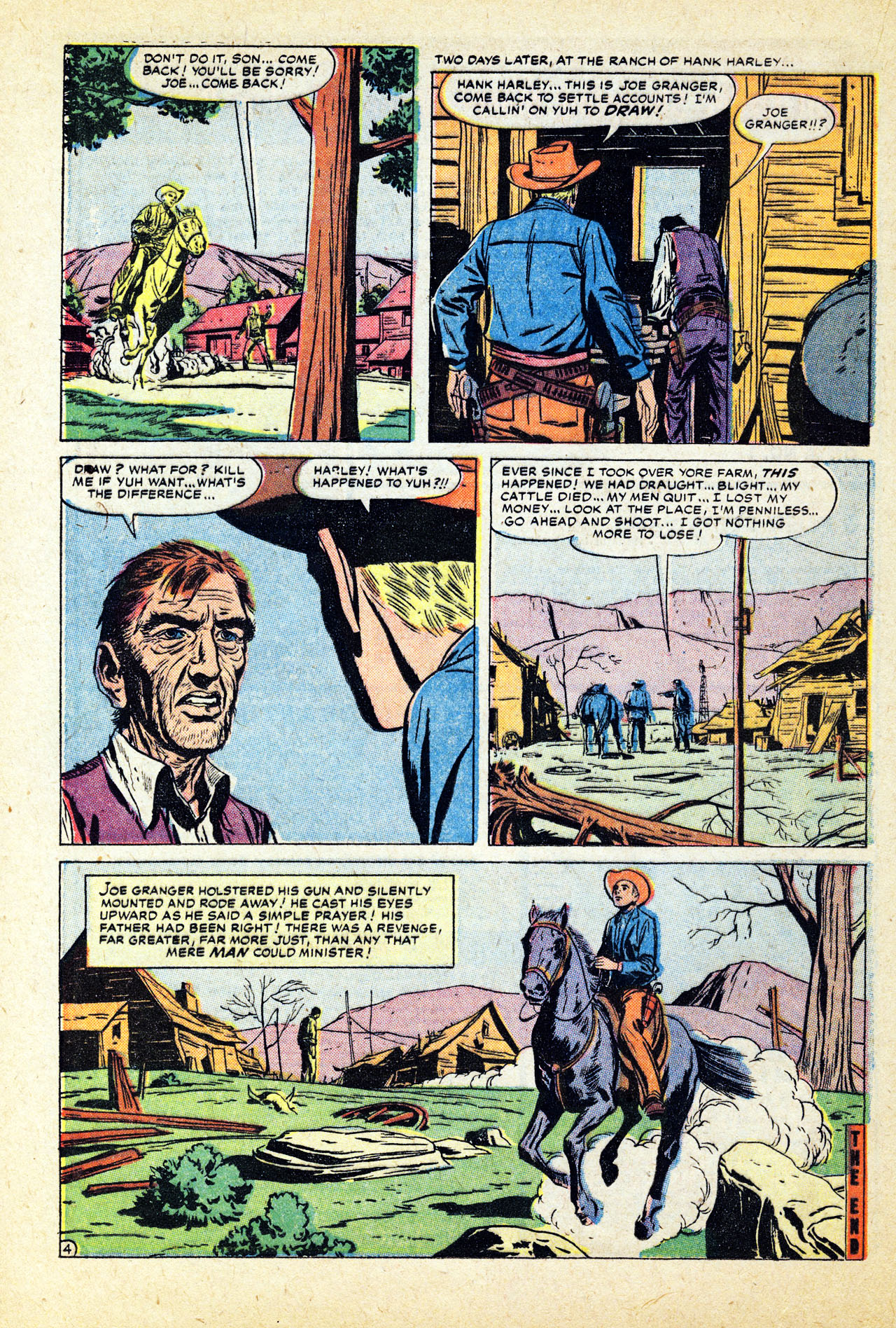 Read online Western Outlaws (1954) comic -  Issue #16 - 16