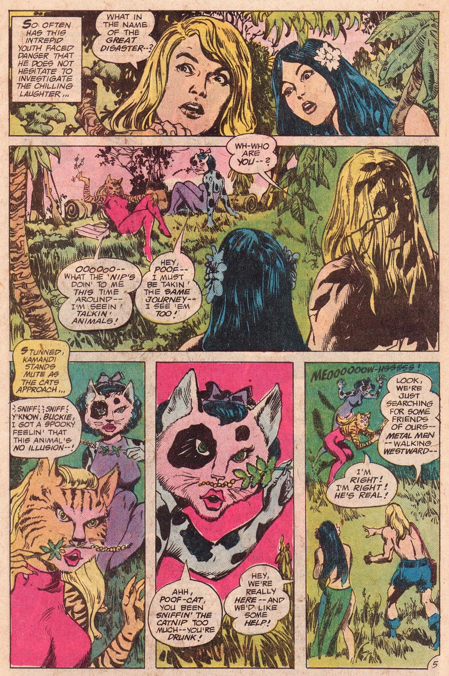 Read online Kamandi, The Last Boy On Earth comic -  Issue #53 - 6