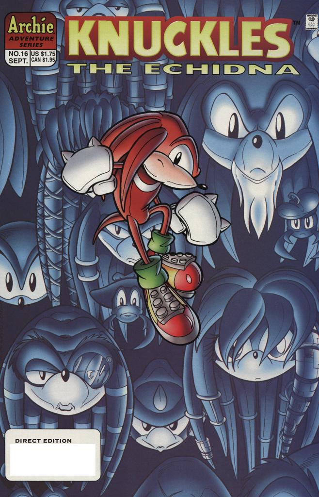 Read online Knuckles the Echidna comic -  Issue #16 - 1