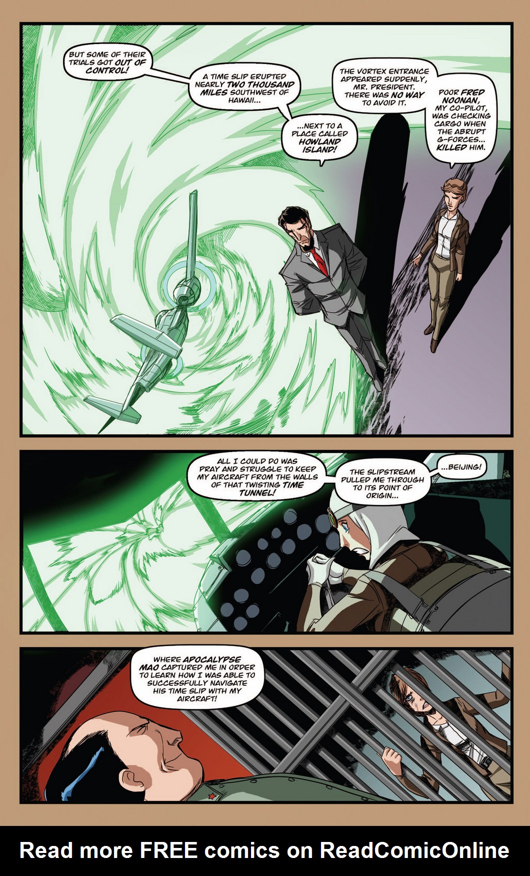 Read online Time Lincoln: Apocalypse Mao comic -  Issue # Full - 15
