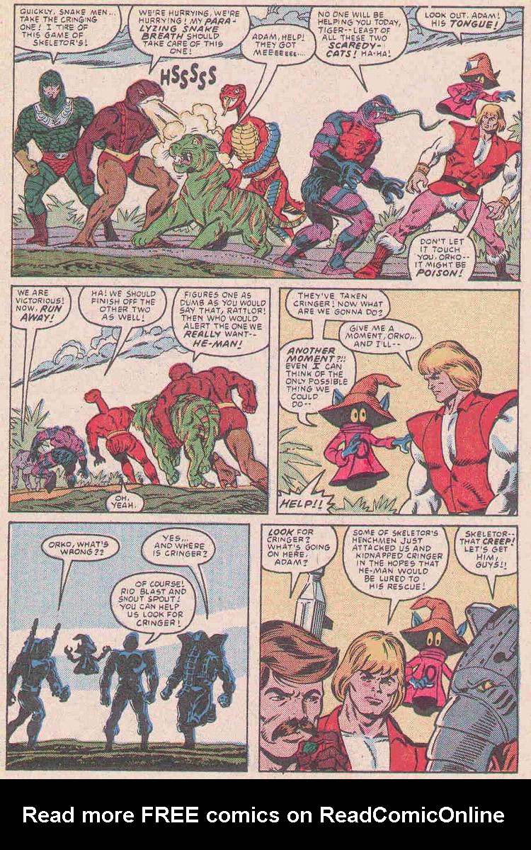 Read online Masters of the Universe (1986) comic -  Issue #4 - 10
