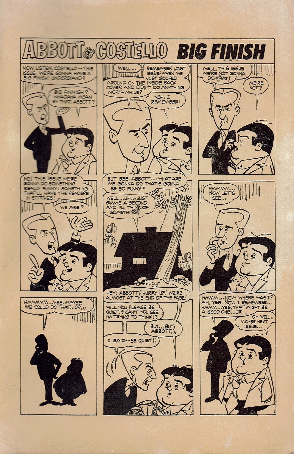Read online Abbott & Costello comic -  Issue #4 - 34