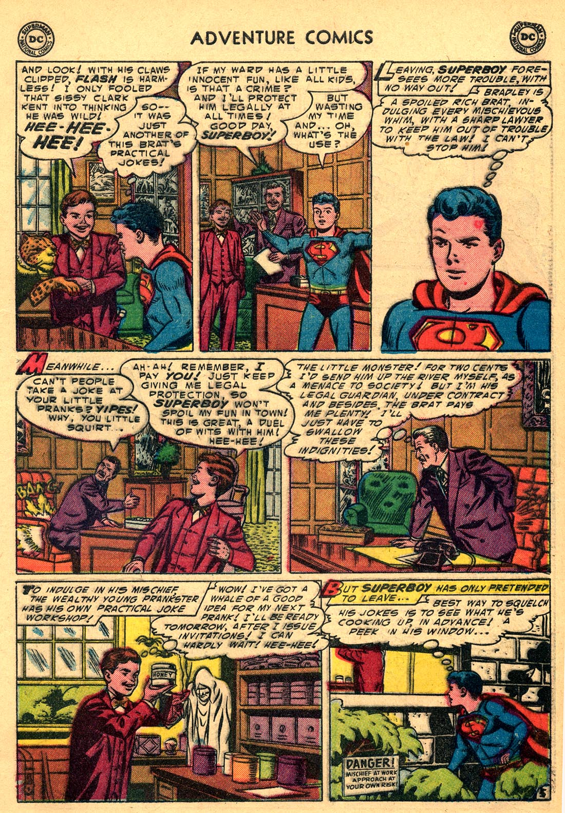 Read online Adventure Comics (1938) comic -  Issue #204 - 7