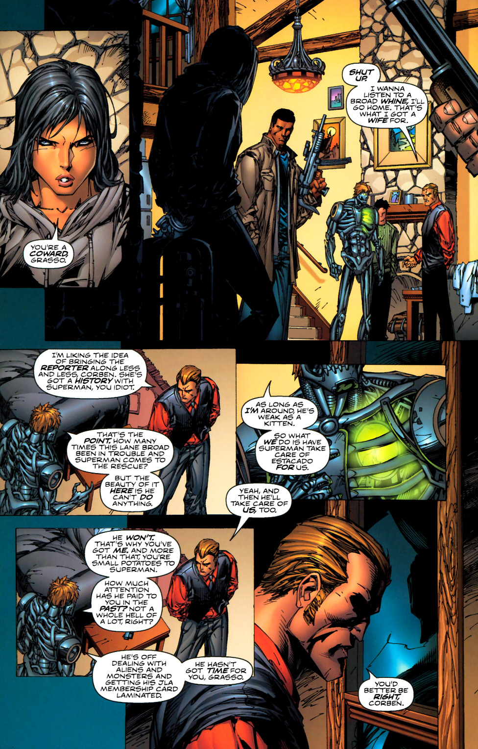 Read online The Darkness/Superman comic -  Issue #2 - 9
