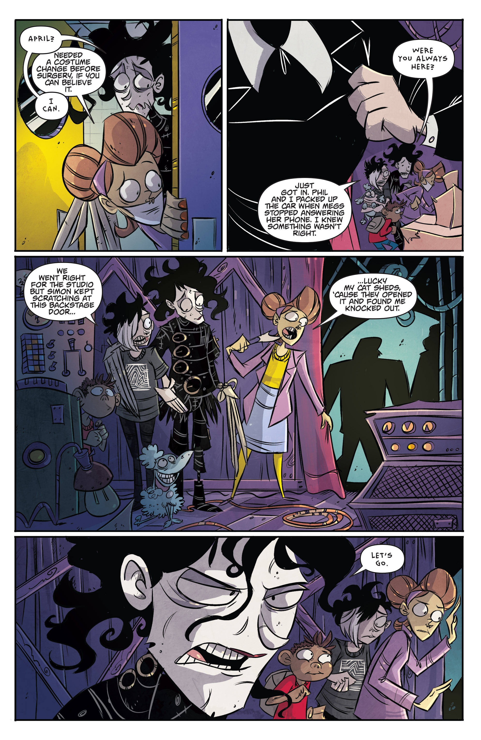 Read online Edward Scissorhands comic -  Issue #10 - 13