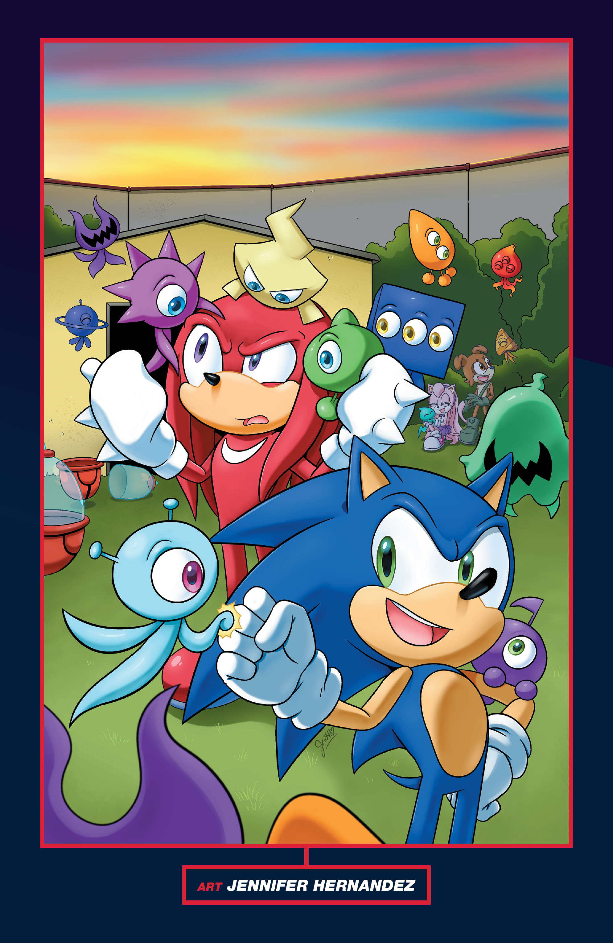 Read online Sonic the Hedgehog (2018) comic -  Issue # _5th Anniversary Edition - 32