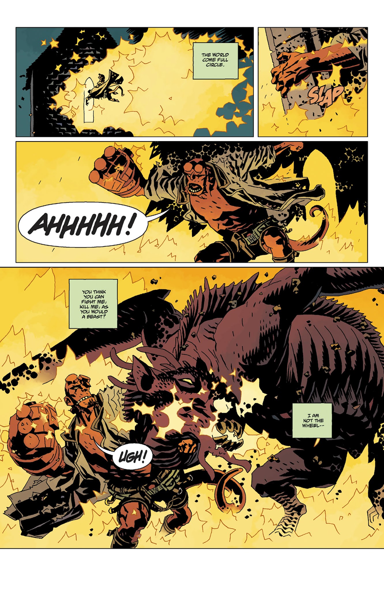 Read online Hellboy: The Storm And The Fury comic -  Issue # TPB - 124