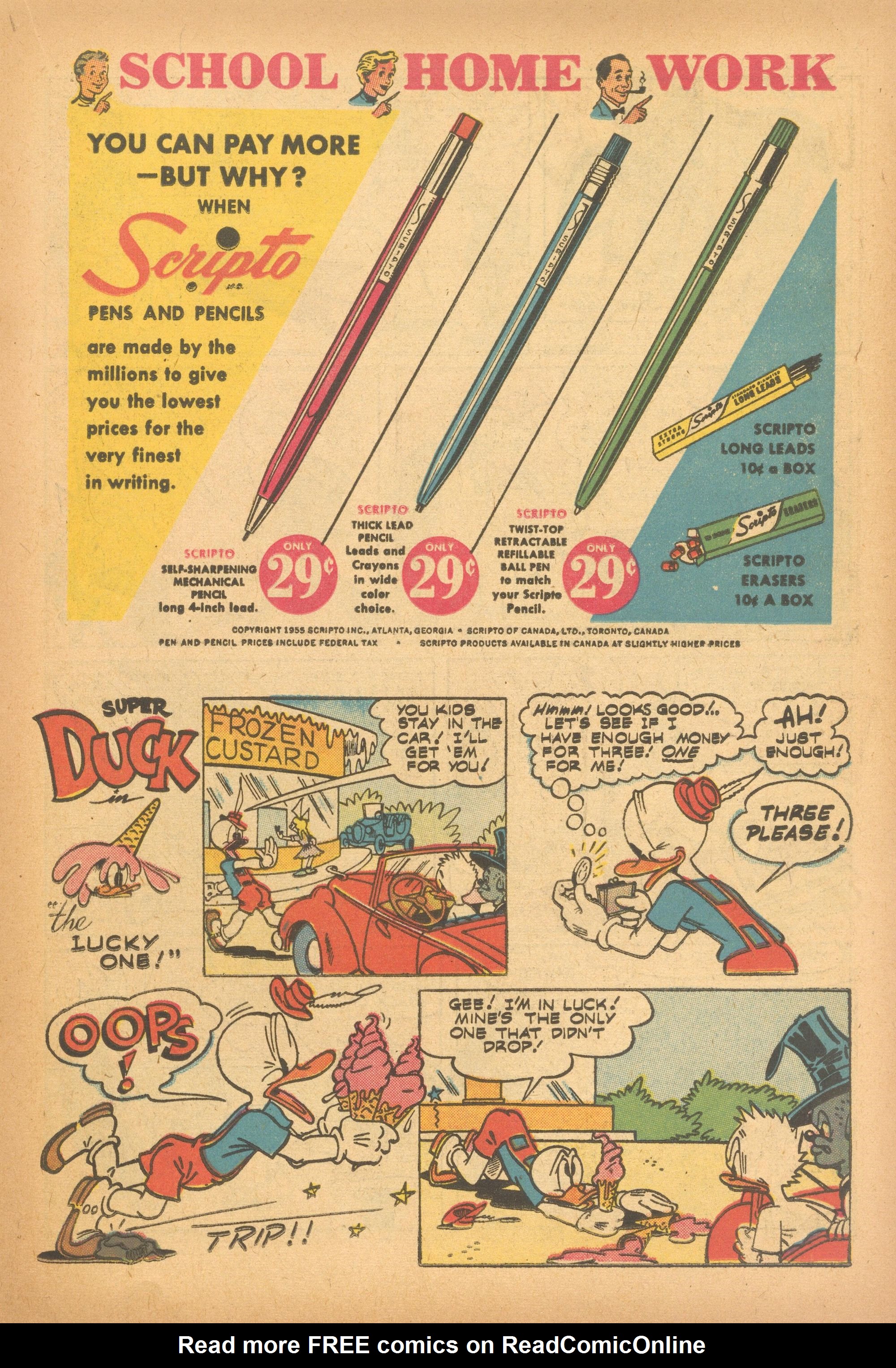 Read online Super Duck Comics comic -  Issue #61 - 17