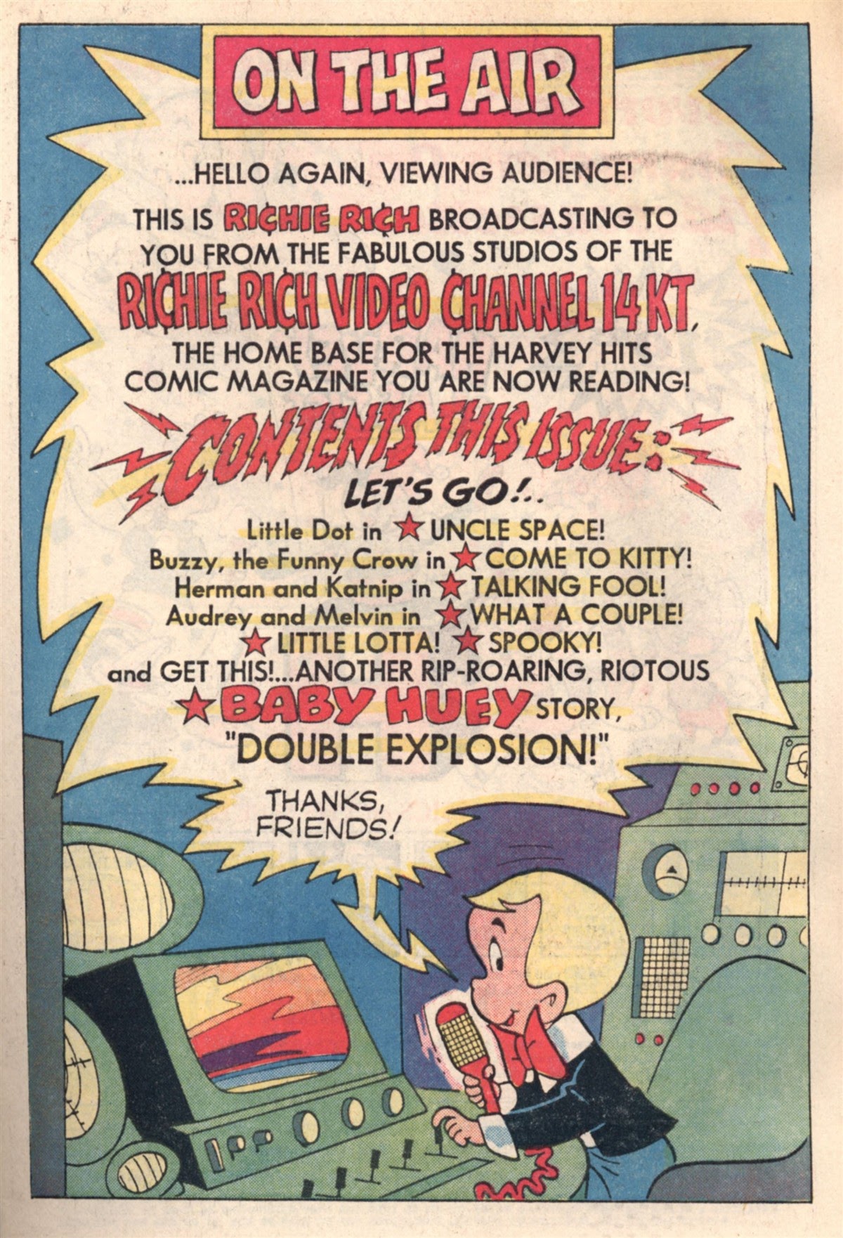 Read online Harvey Hits Comics comic -  Issue #4 - 3