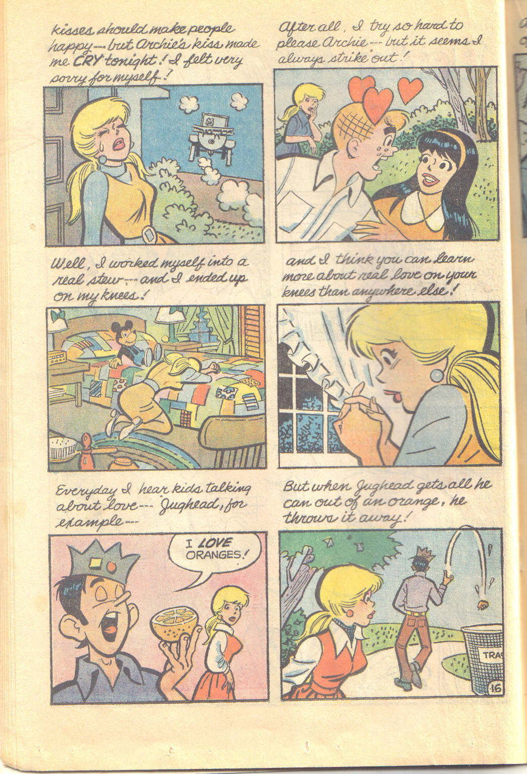 Read online Archie's Love Scene comic -  Issue # Full - 18