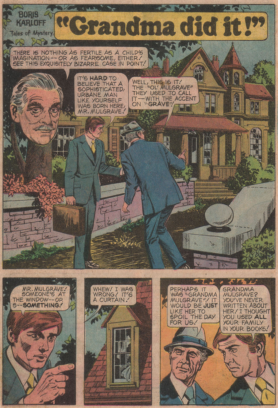 Read online Boris Karloff Tales of Mystery comic -  Issue #60 - 28
