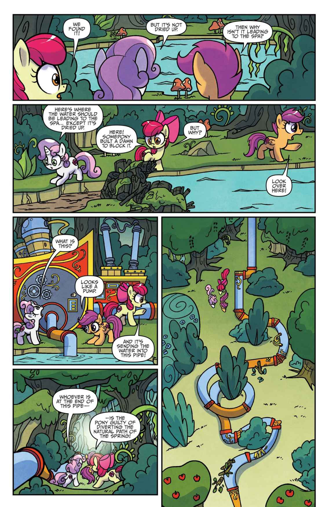 Read online My Little Pony: Ponyville Mysteries comic -  Issue #4 - 6