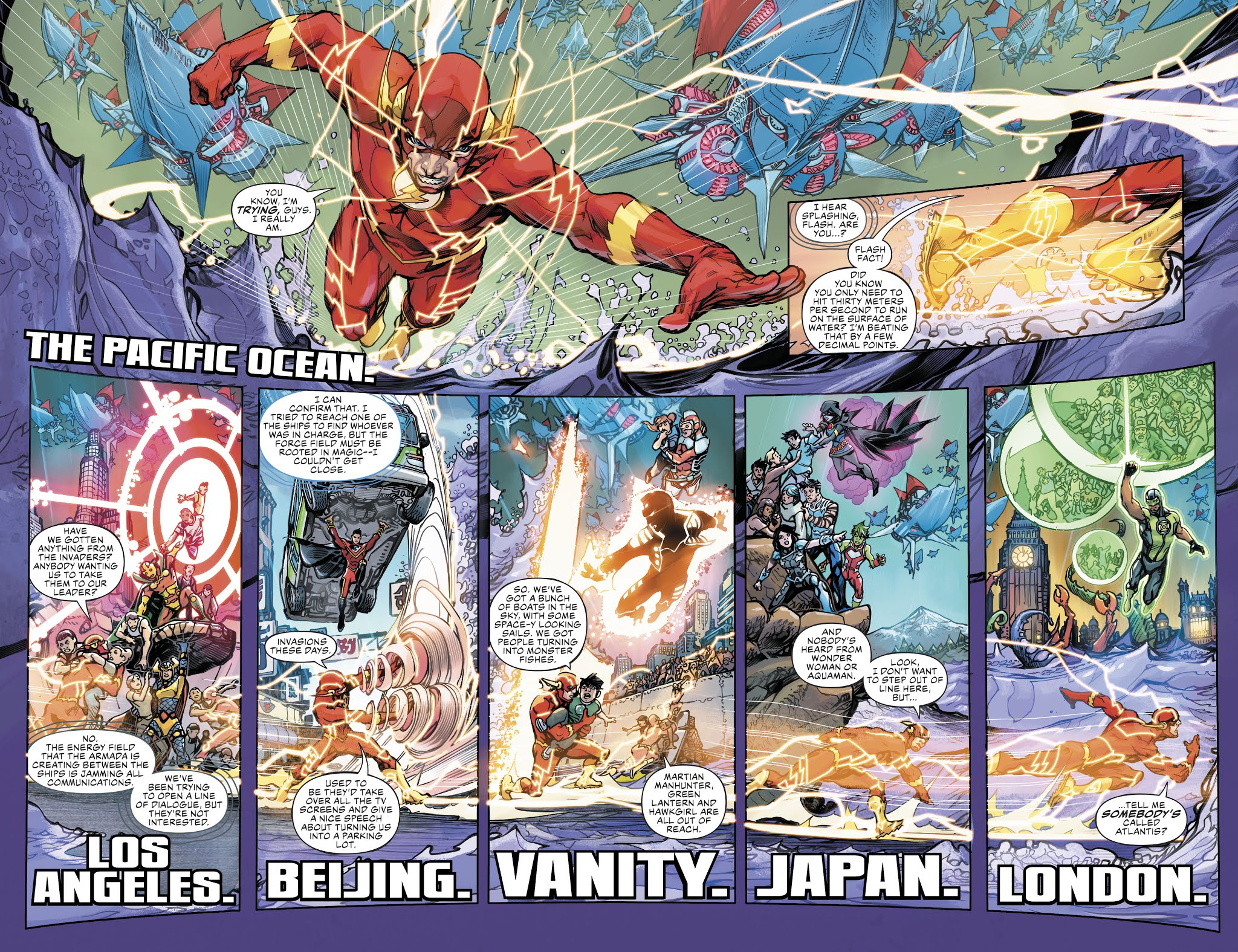 Read online Justice League/Aquaman: Drowned Earth Special comic -  Issue # Full - 14