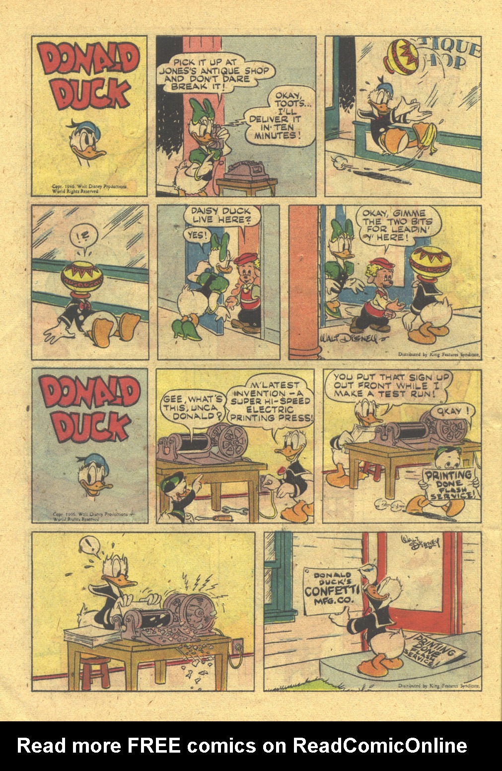 Read online Walt Disney's Comics and Stories comic -  Issue #124 - 38