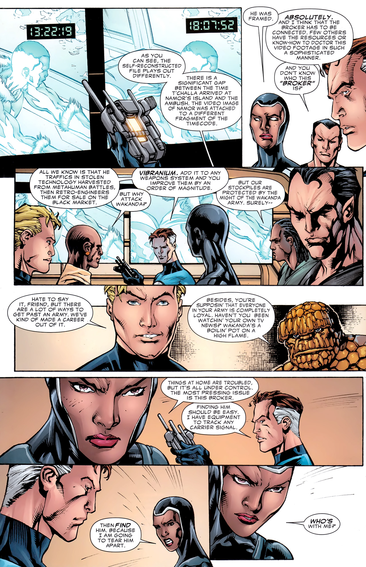 Read online Black Panther (2009) comic -  Issue #11 - 23