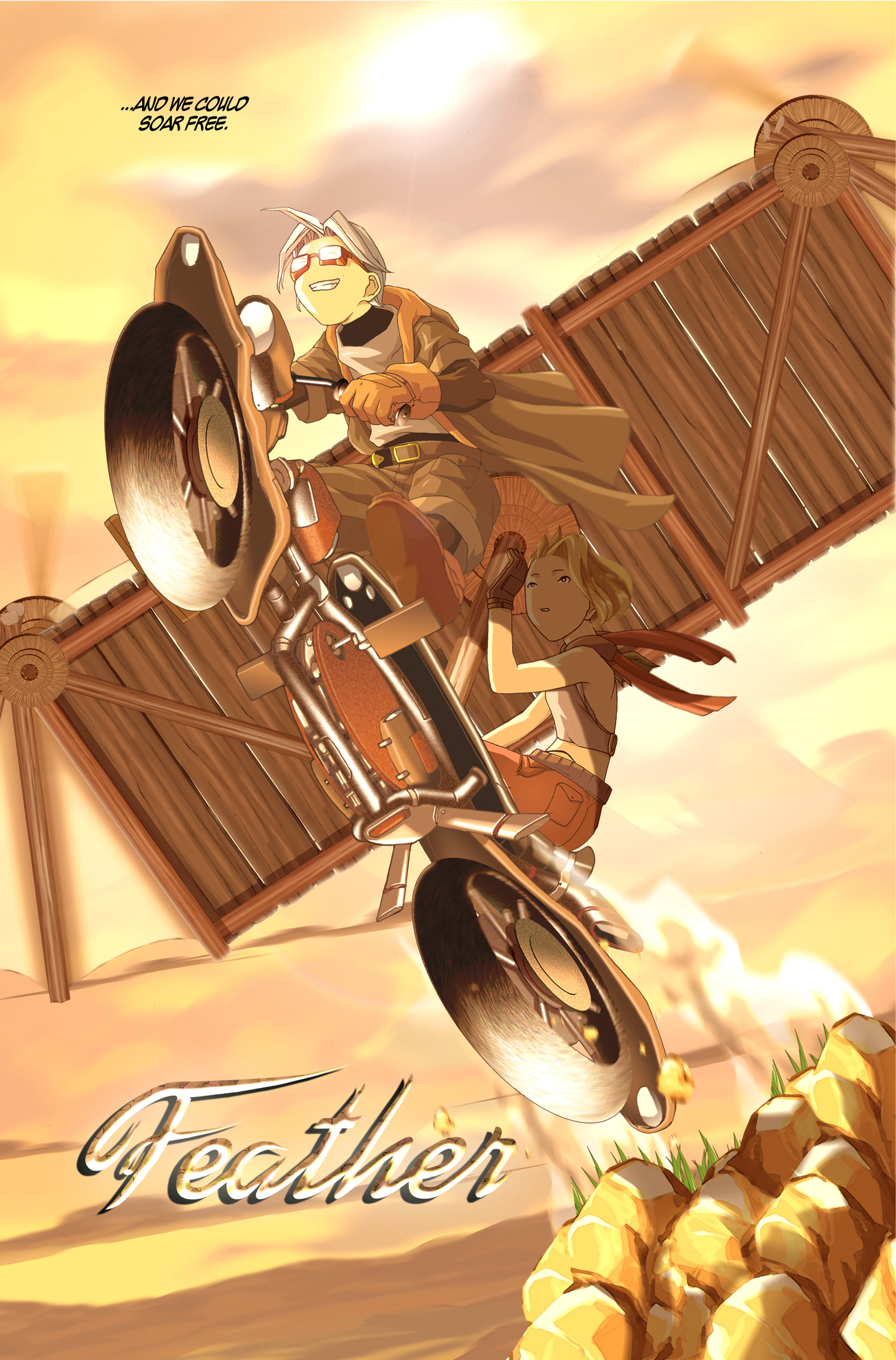 Read online Feather comic -  Issue #1 - 4