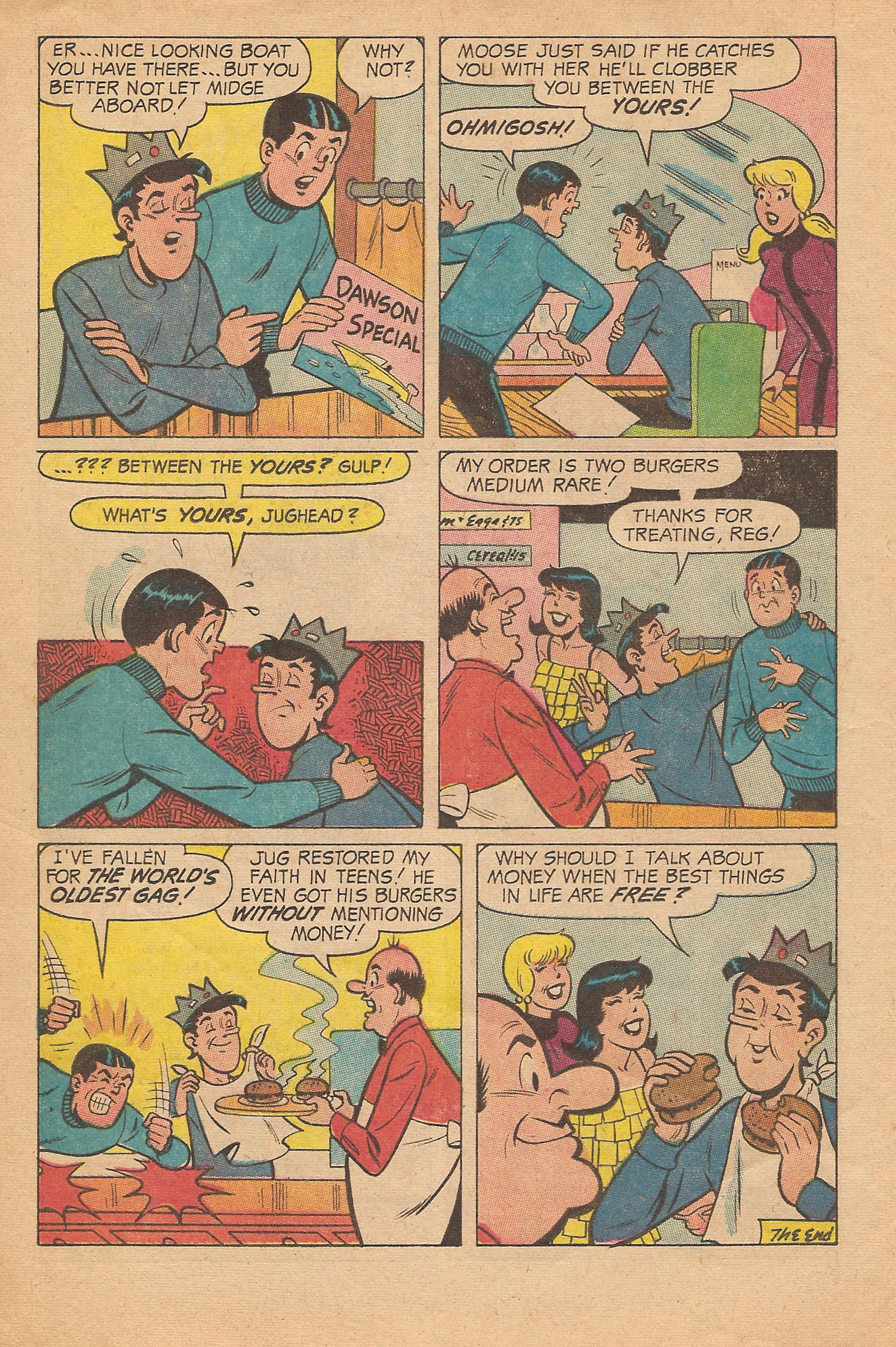 Read online Pep Comics comic -  Issue #219 - 8