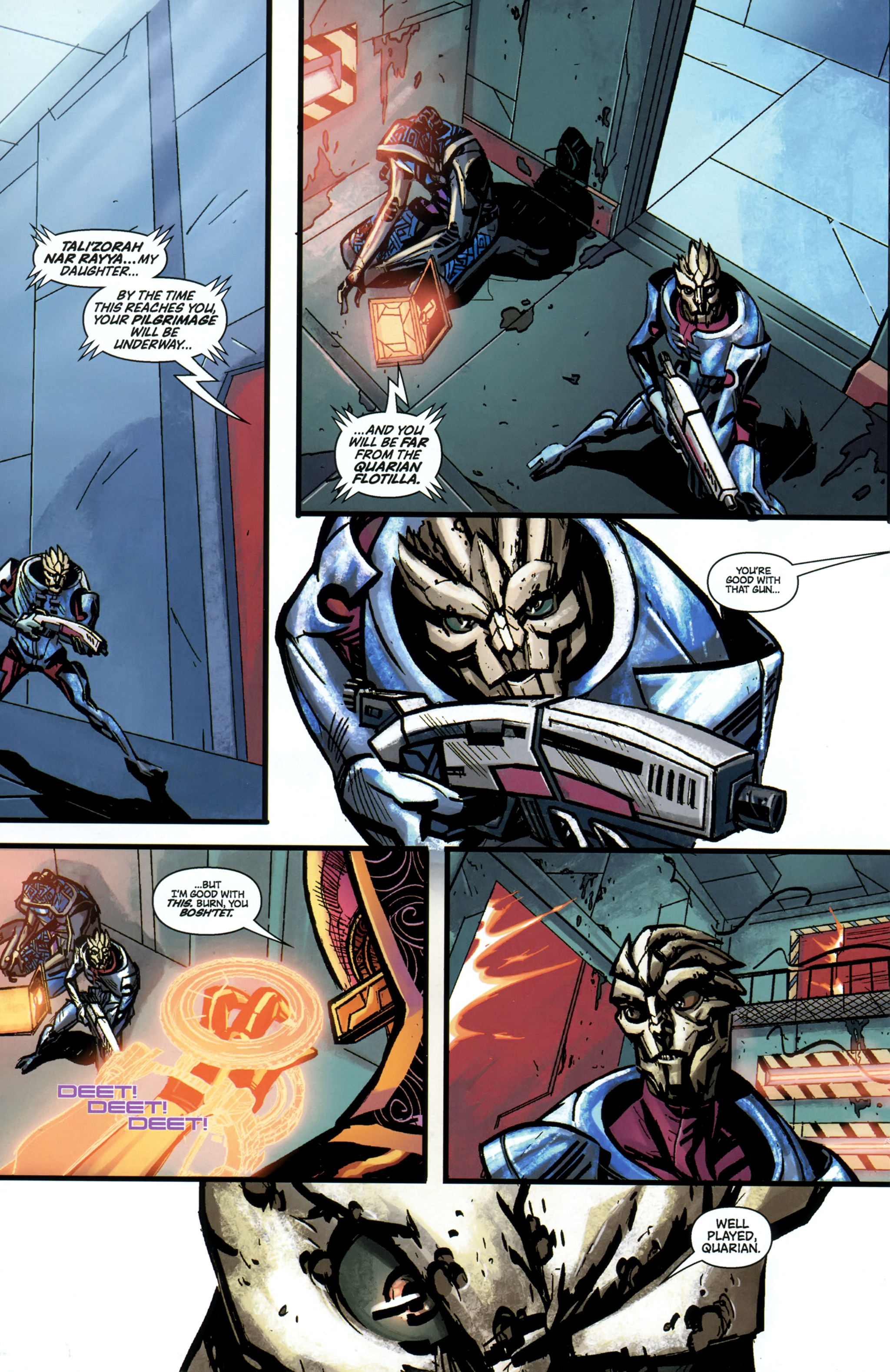 Read online Mass Effect: Homeworlds comic -  Issue #2 - 21