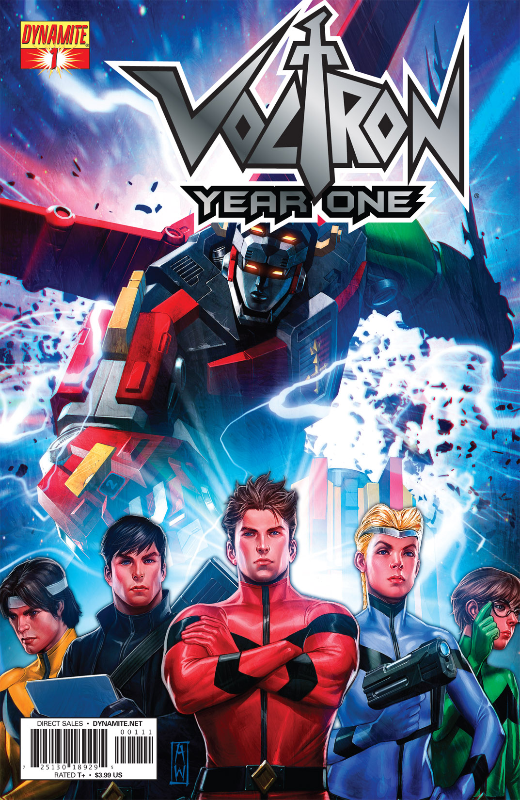 Read online Voltron: Year One comic -  Issue #1 - 2