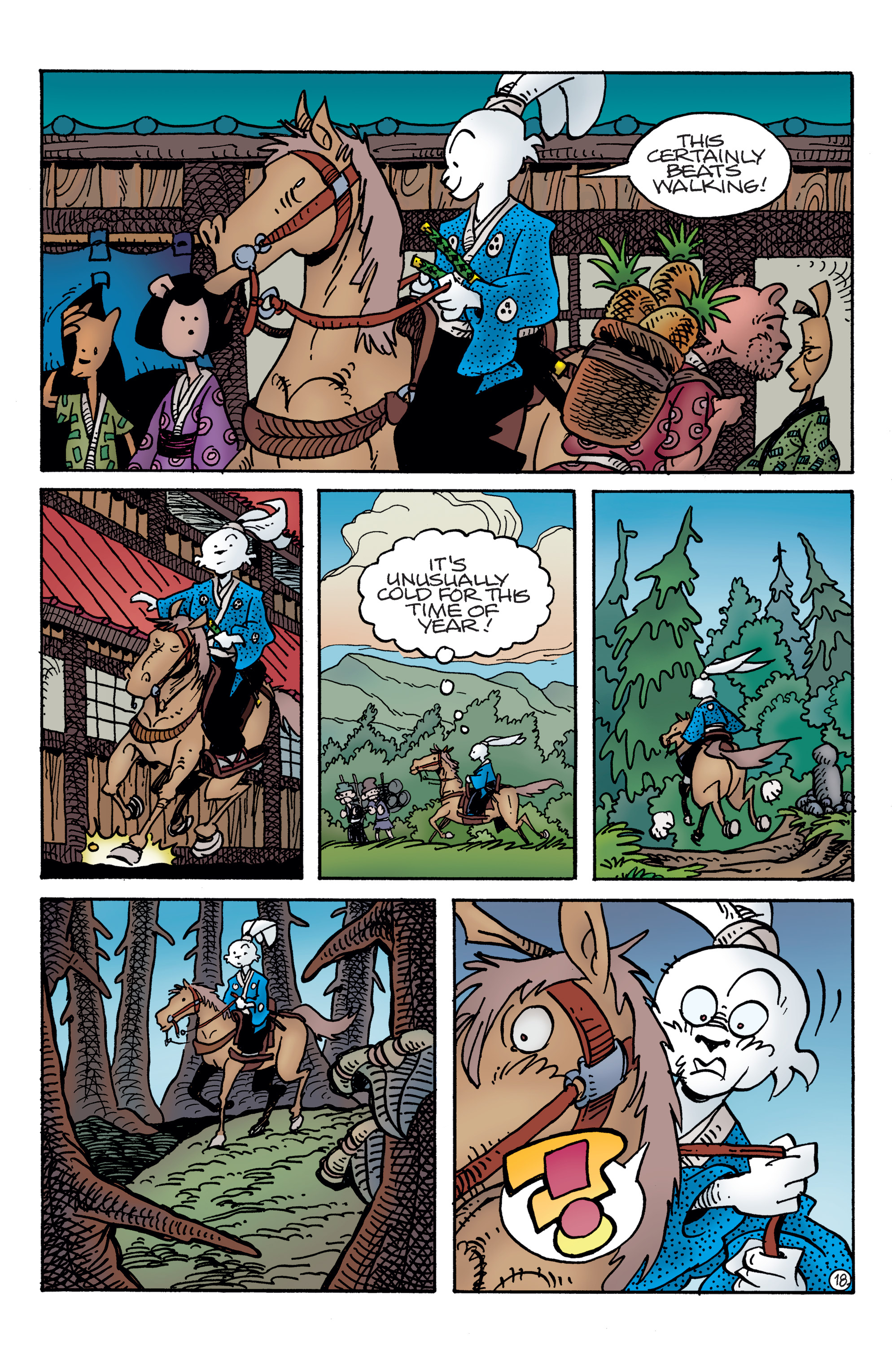 Read online Usagi Yojimbo (2019) comic -  Issue #5 - 20