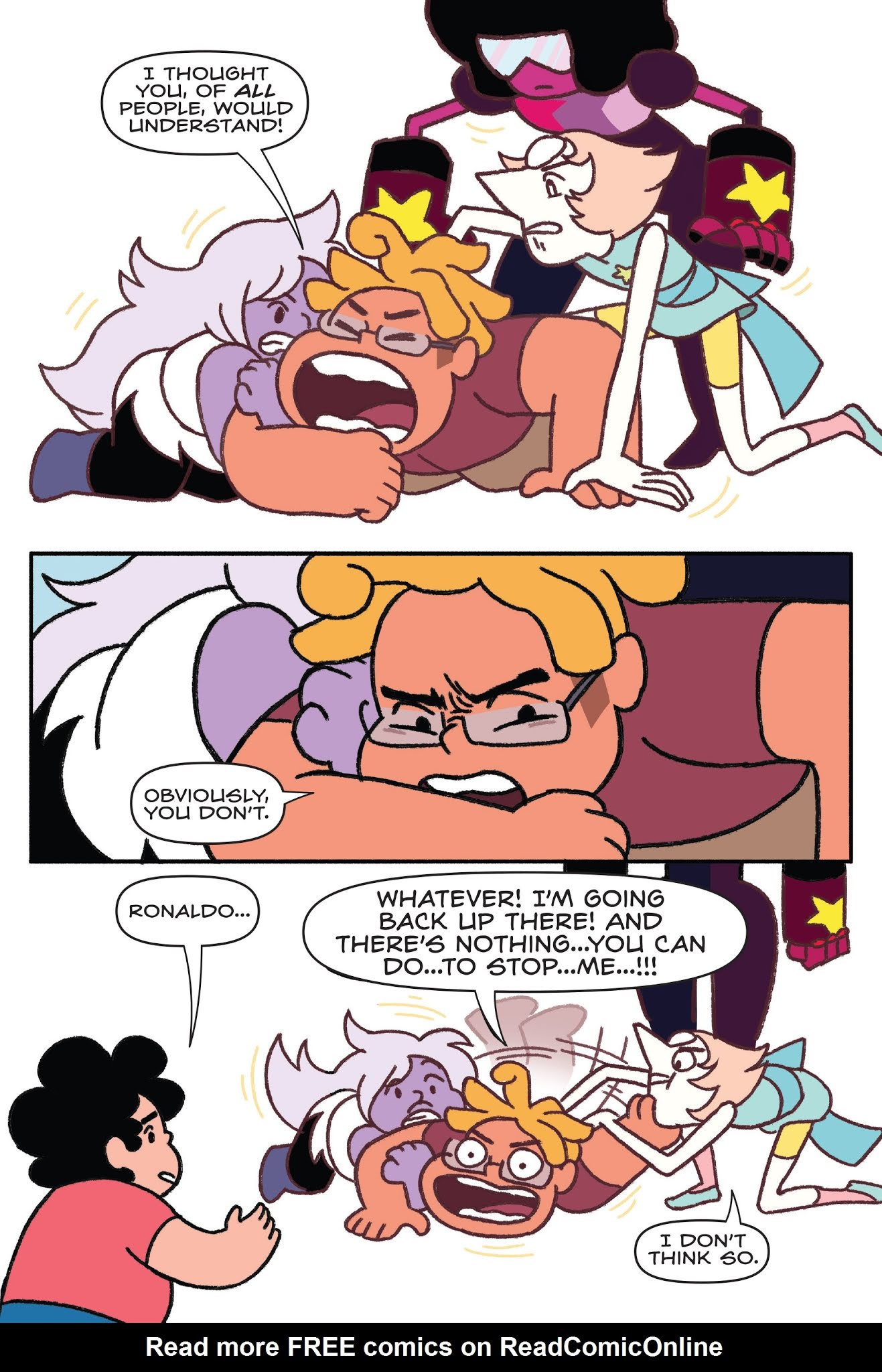 Read online Steven Universe: Anti-Gravity comic -  Issue # TPB - 32
