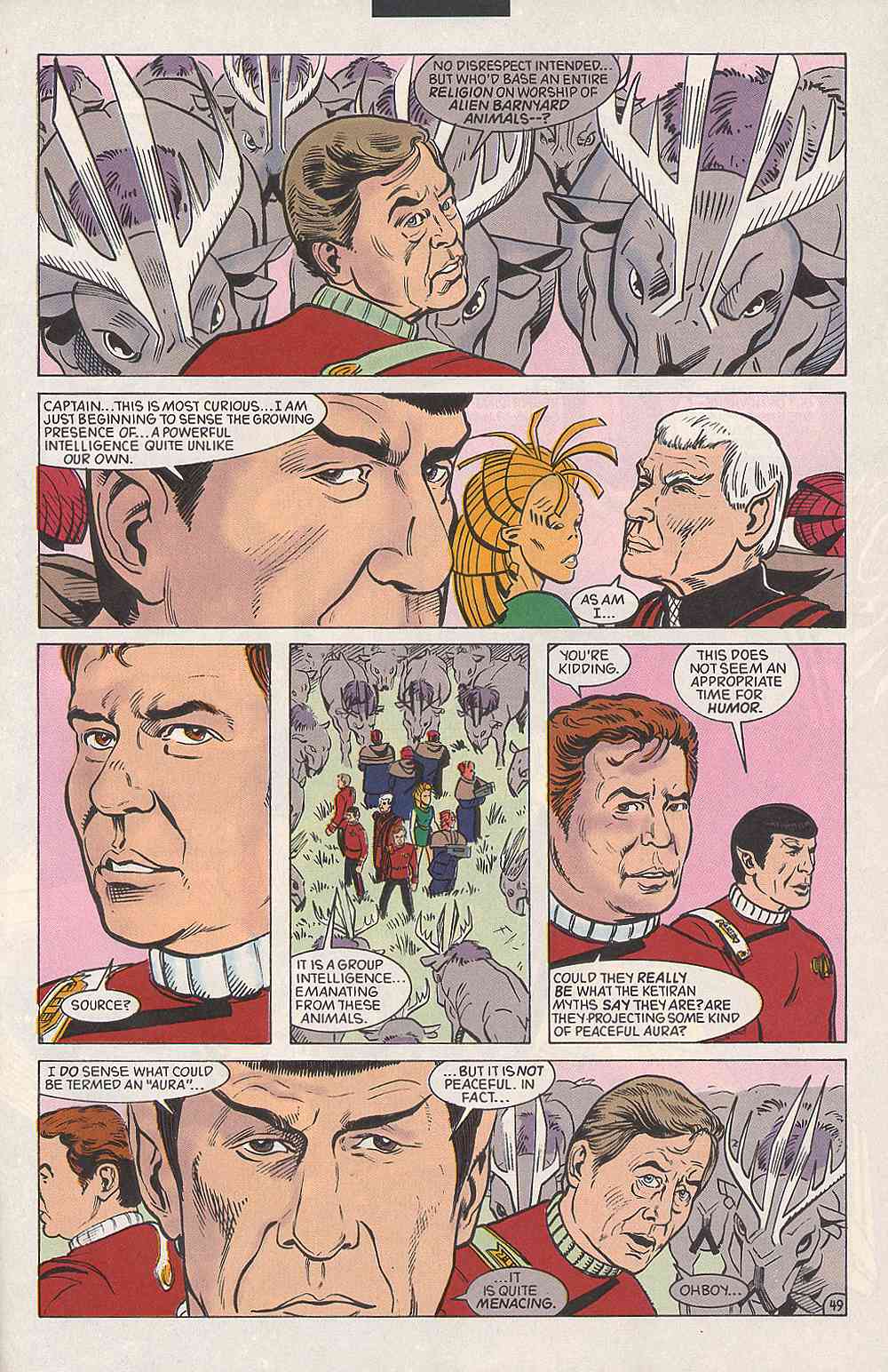 Read online Star Trek (1989) comic -  Issue # Annual 3 - 53