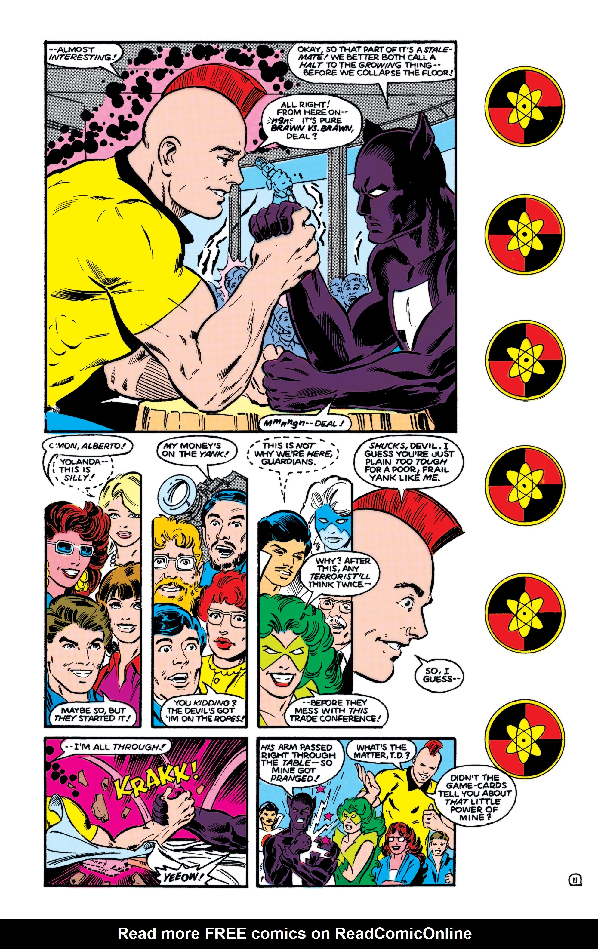 Read online Infinity Inc. (1984) comic -  Issue #34 - 12