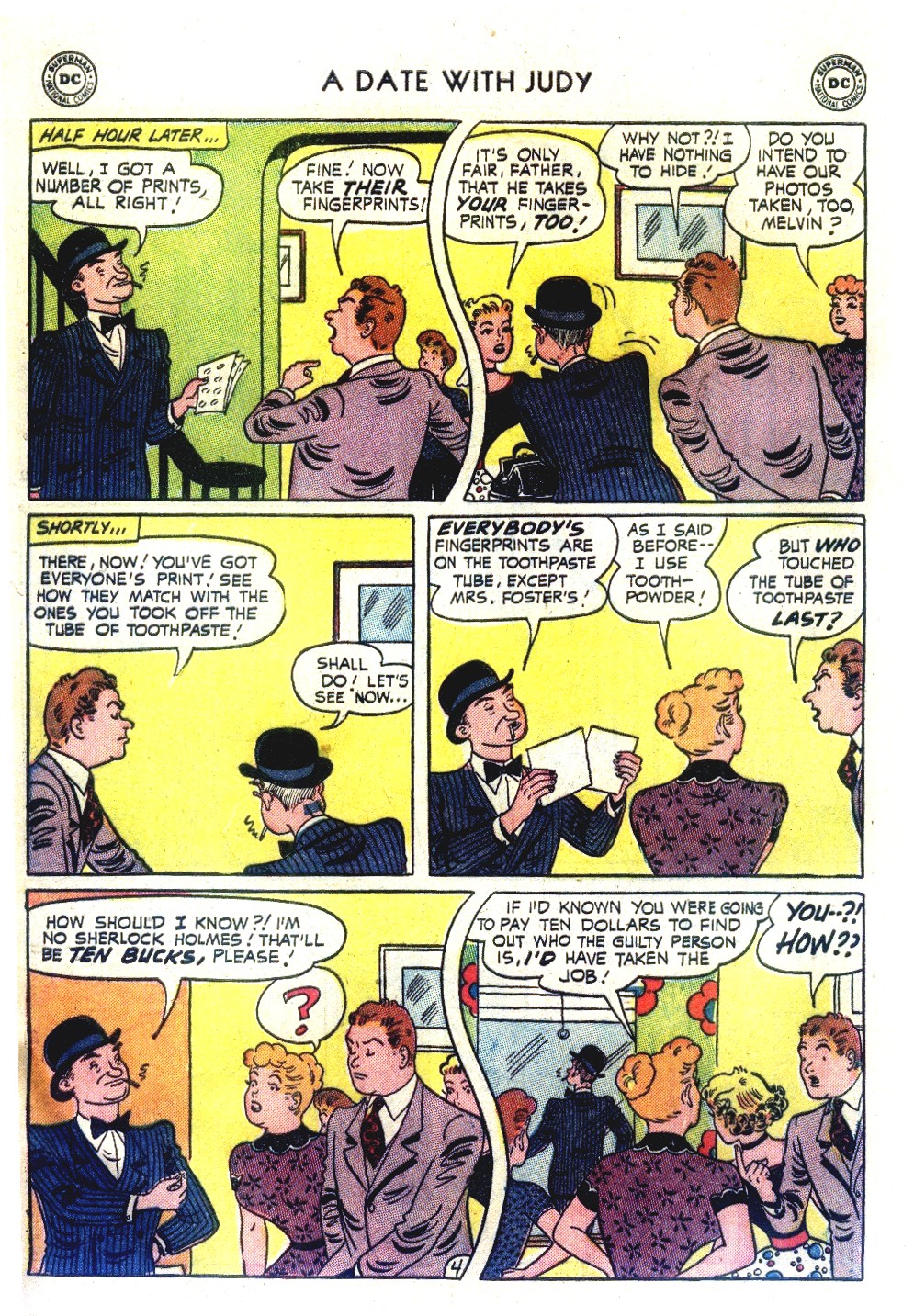 Read online A Date with Judy comic -  Issue #45 - 32