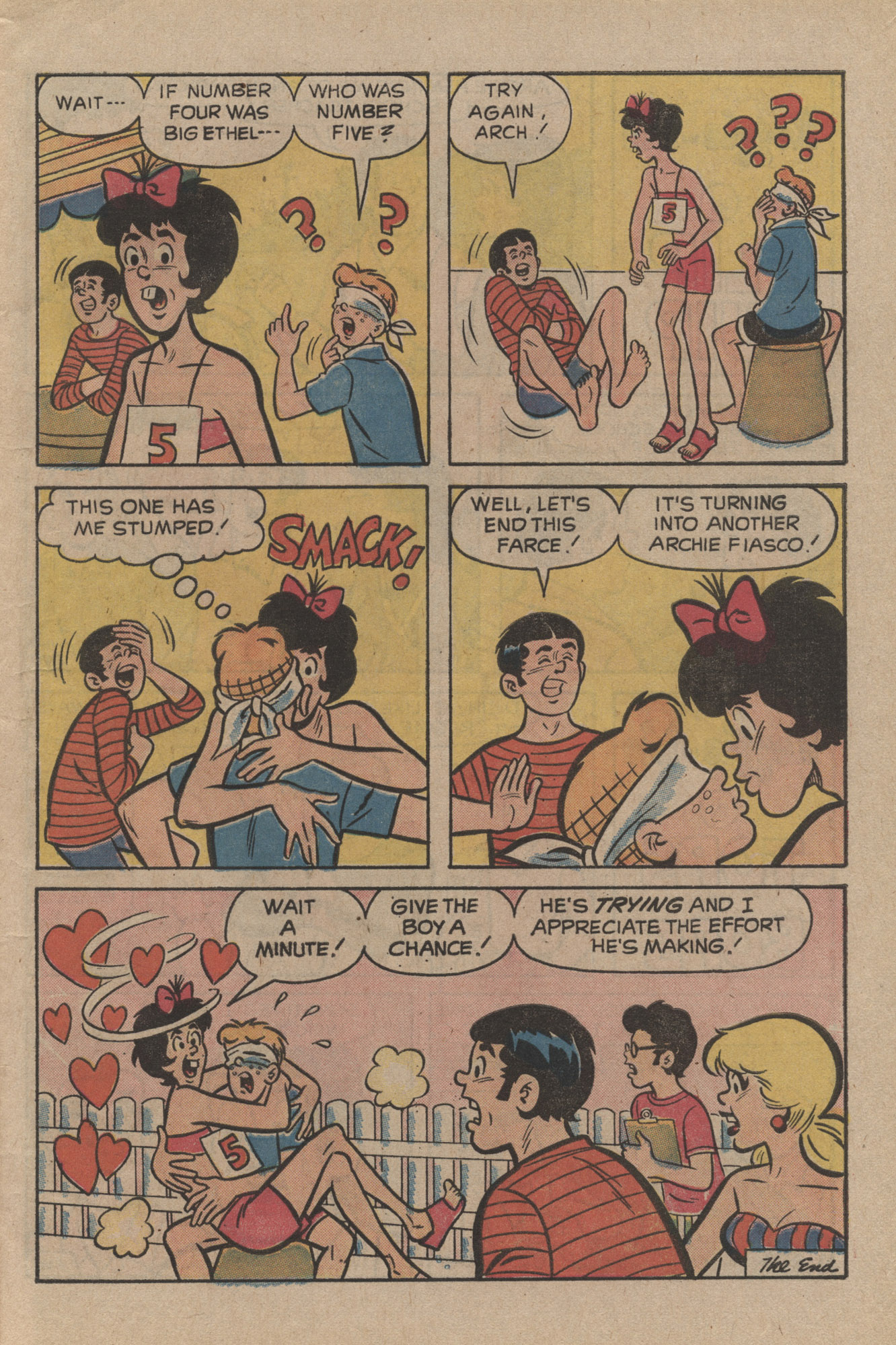 Read online Reggie and Me (1966) comic -  Issue #66 - 7