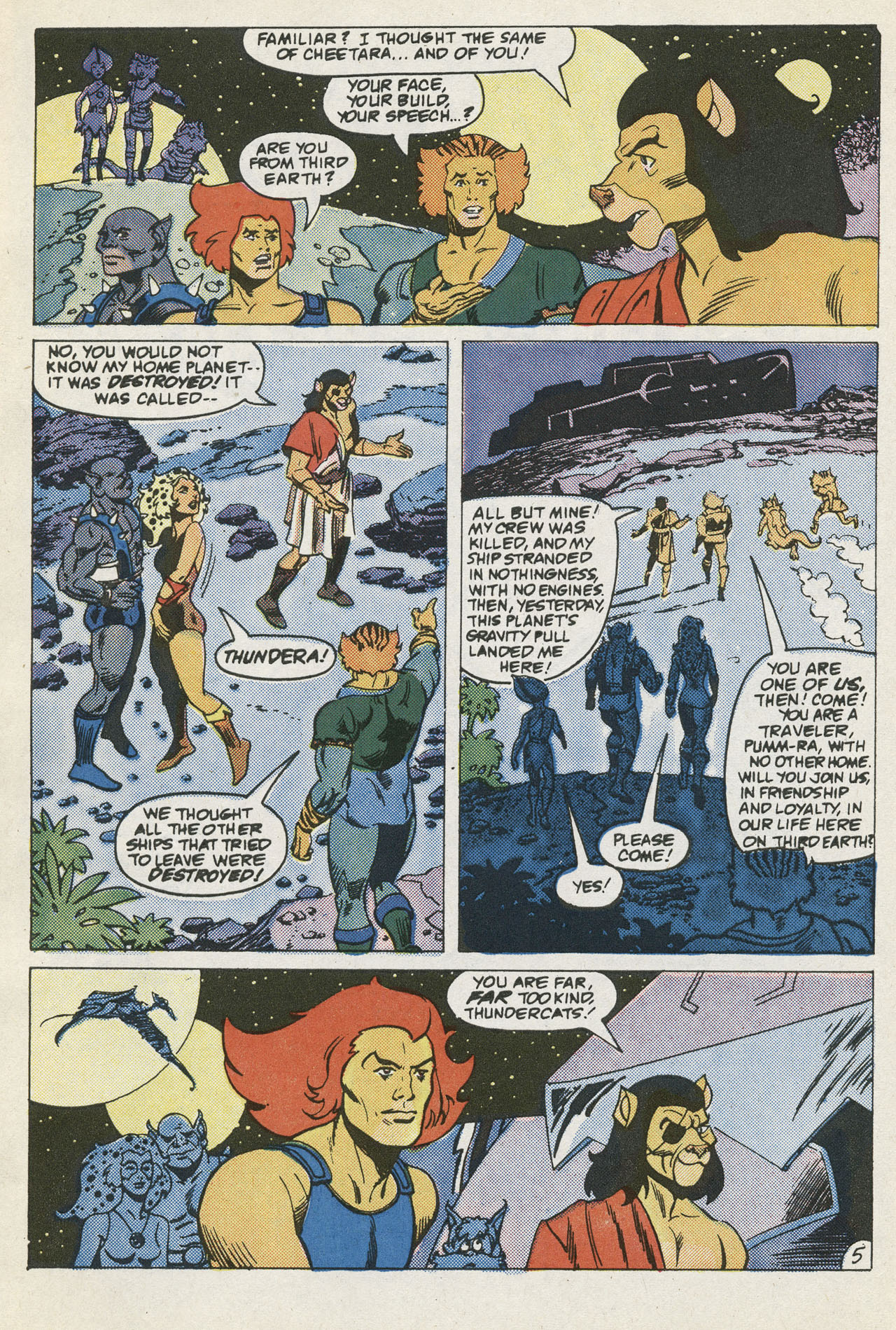 Read online ThunderCats (1985) comic -  Issue #18 - 8