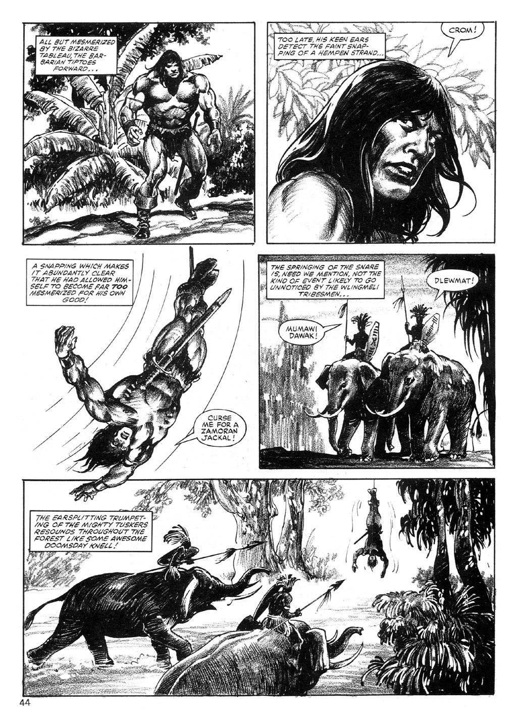 Read online The Savage Sword Of Conan comic -  Issue #89 - 43
