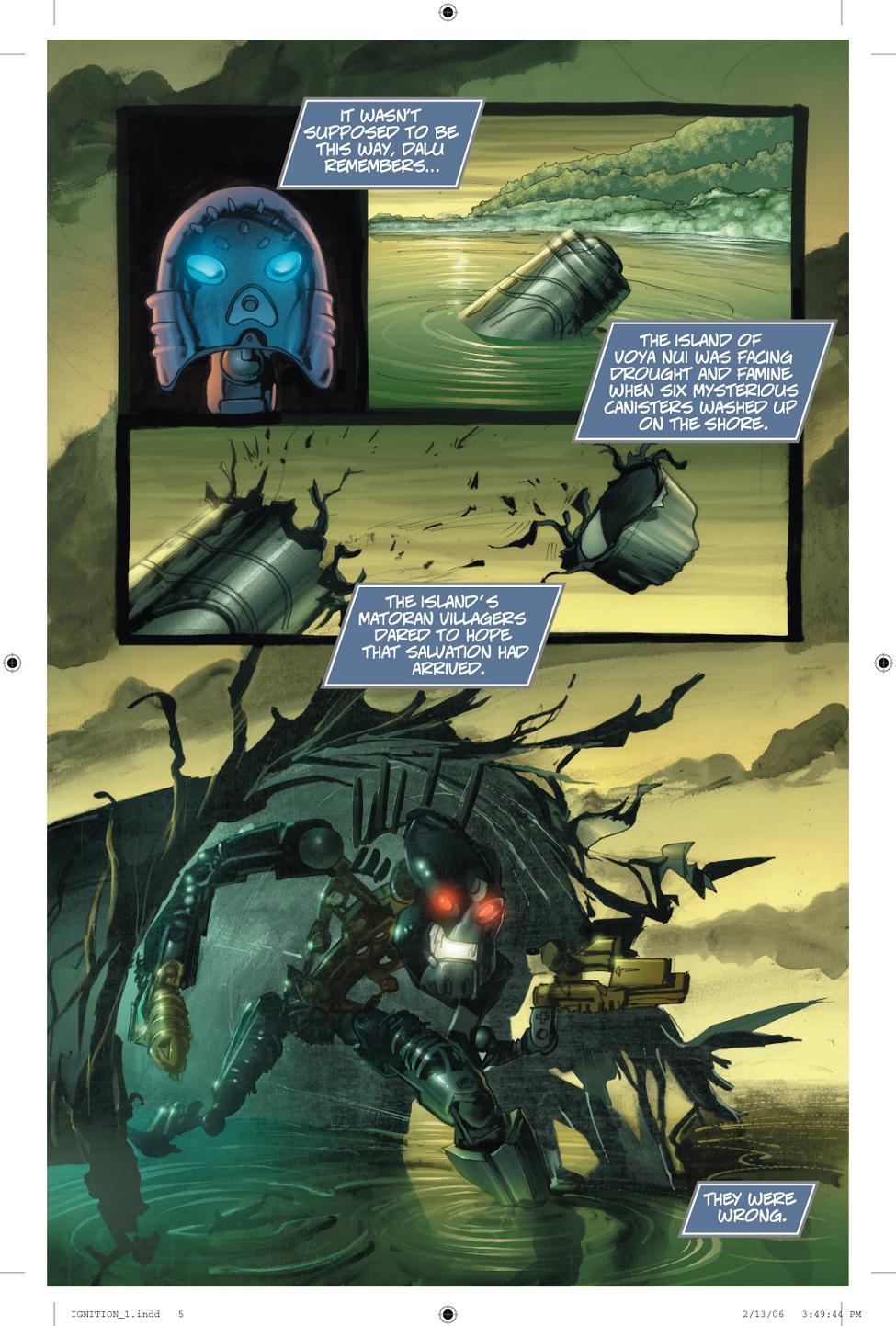 Read online Bionicle: Ignition comic -  Issue #1 - 4