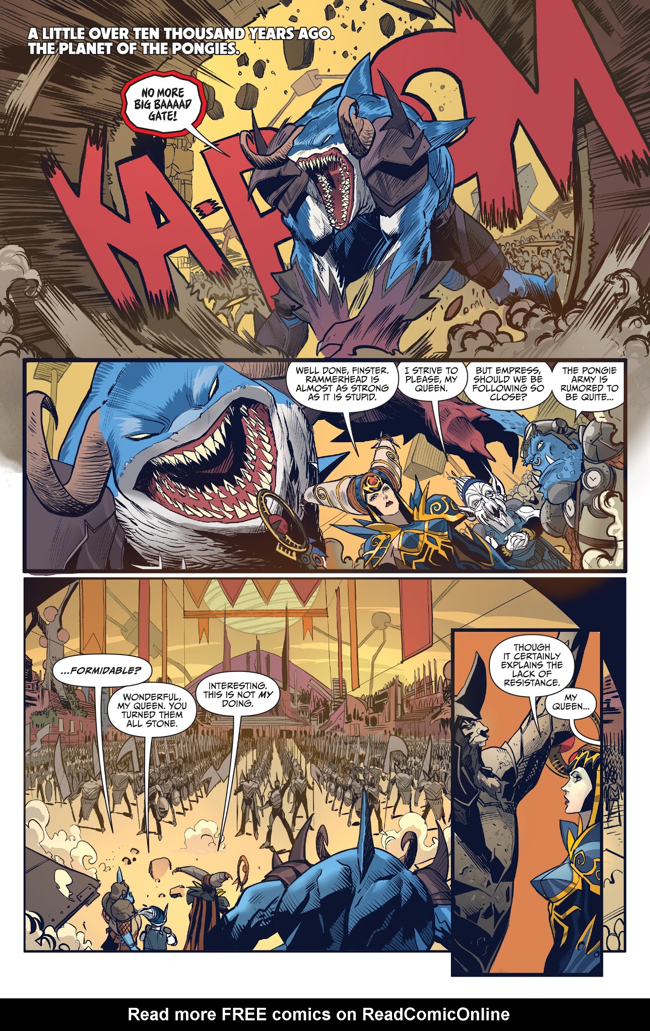 Read online Saban's Go Go Power Rangers comic -  Issue #7 - 3