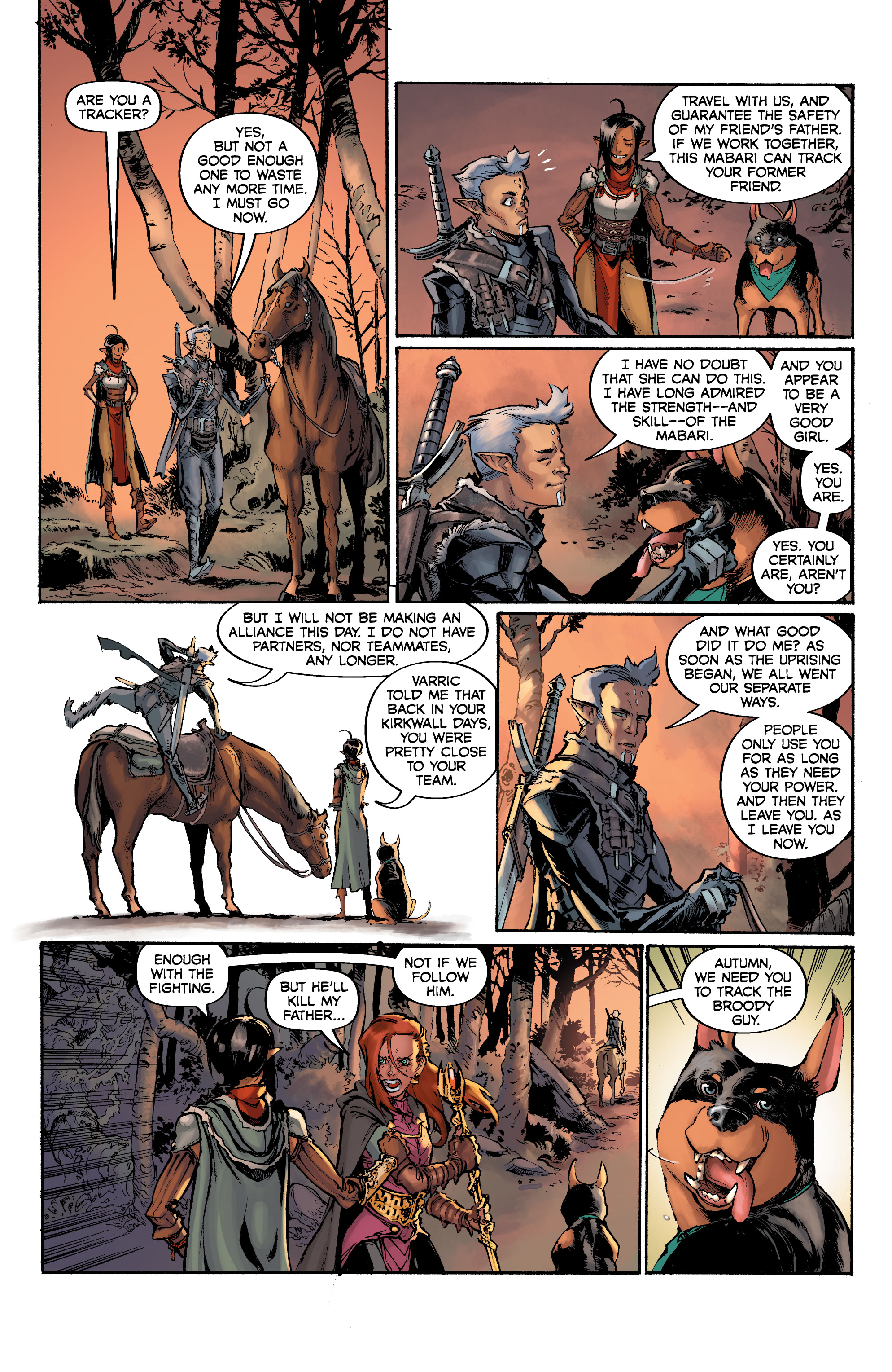 Read online Dragon Age: Blue Wraith comic -  Issue #2 - 11
