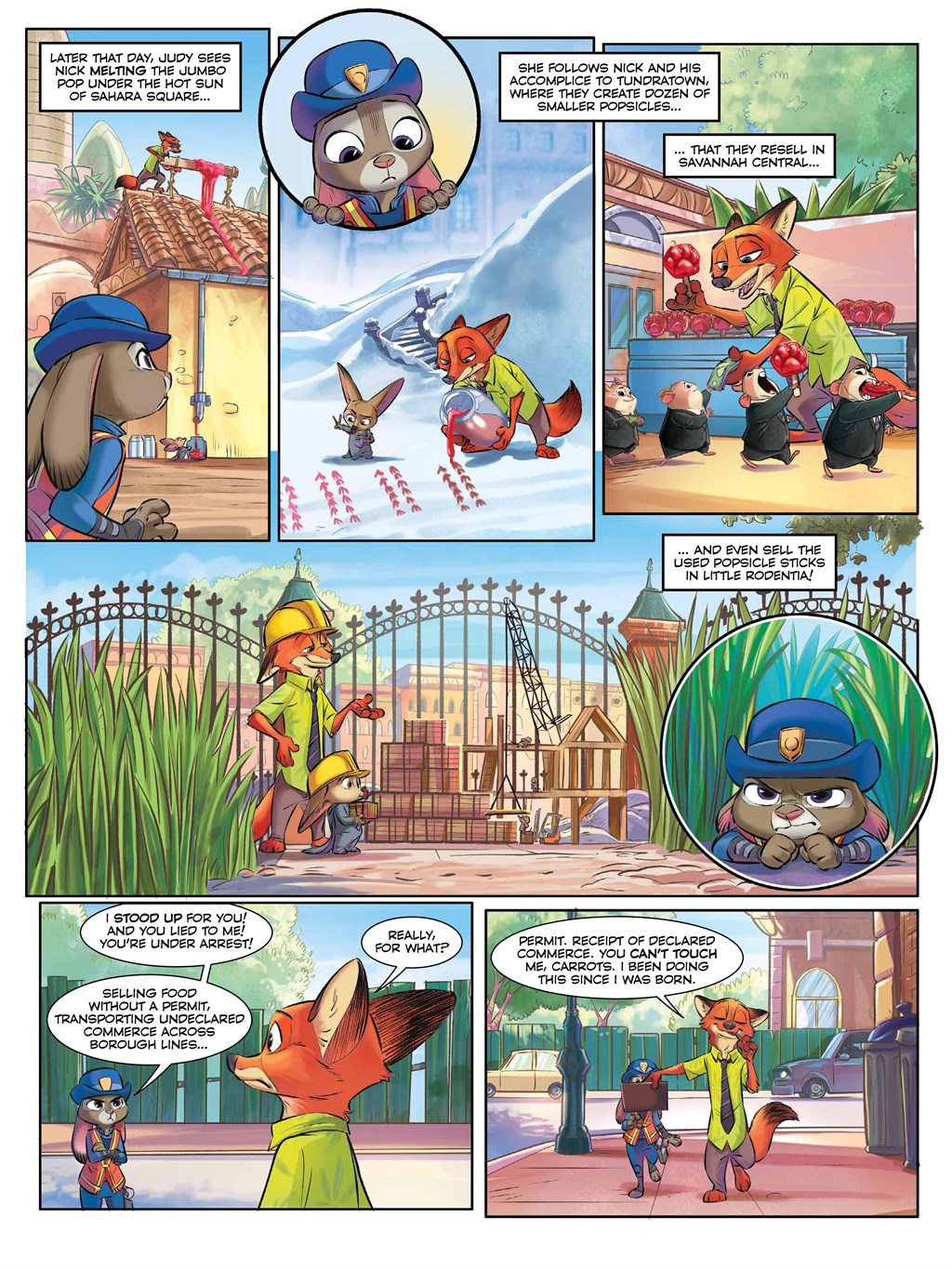 Read online Disney Zootopia comic -  Issue # Full - 14