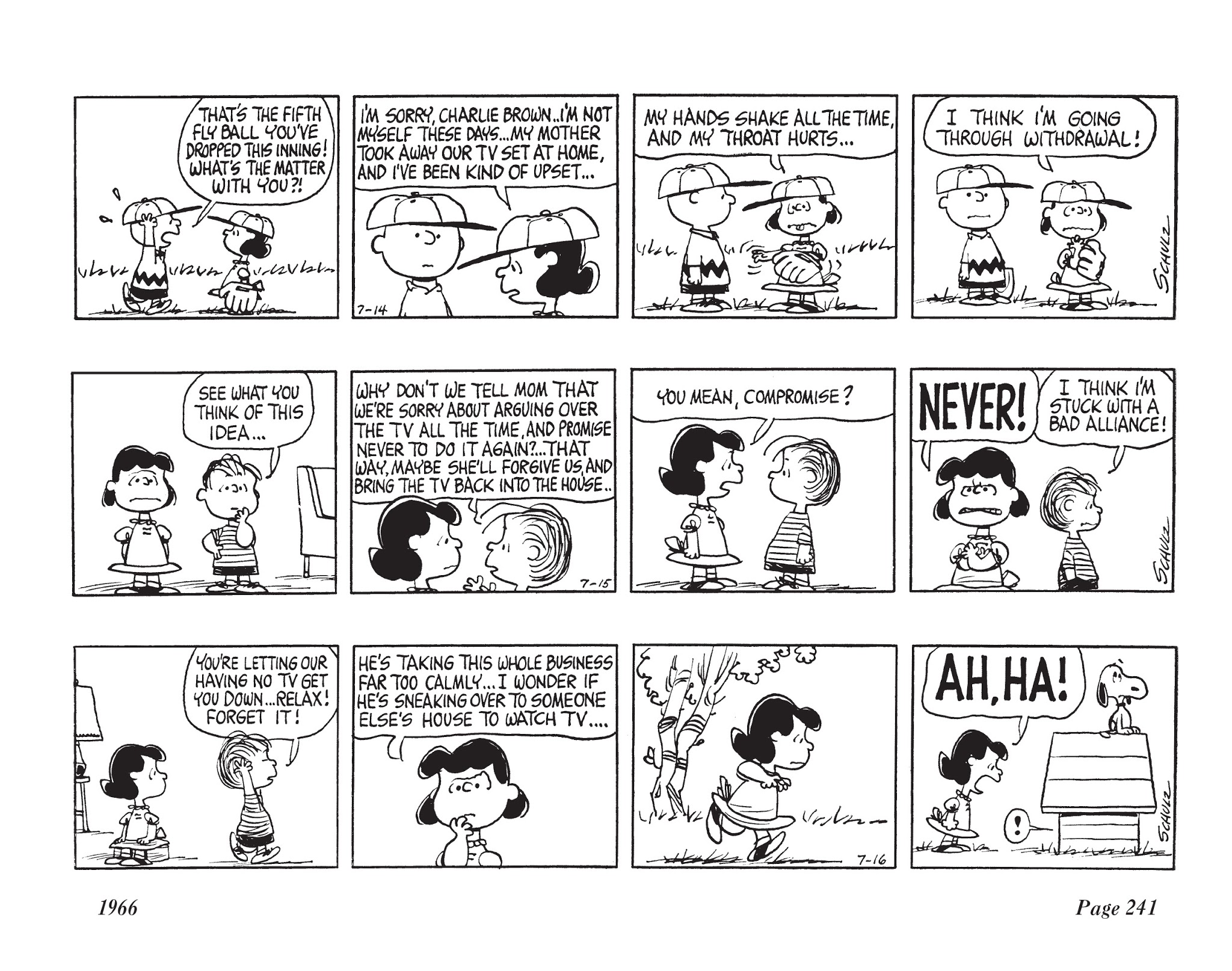 Read online The Complete Peanuts comic -  Issue # TPB 8 - 253