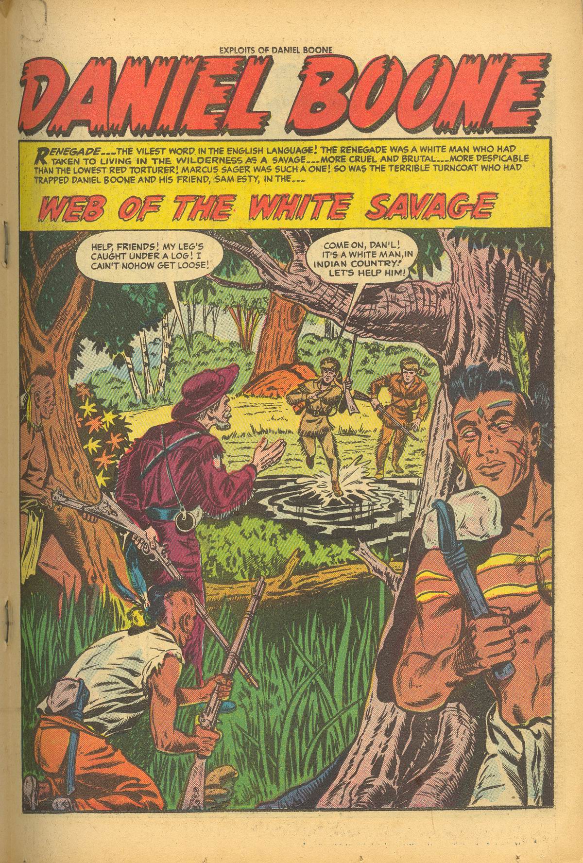 Read online Exploits of Daniel Boone comic -  Issue #2 - 19
