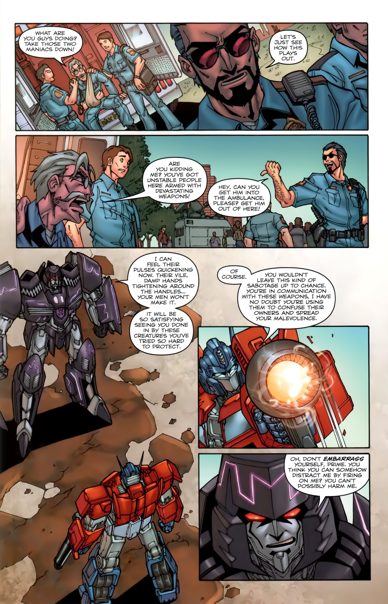 Read online The Transformers (2009) comic -  Issue #17 - 20