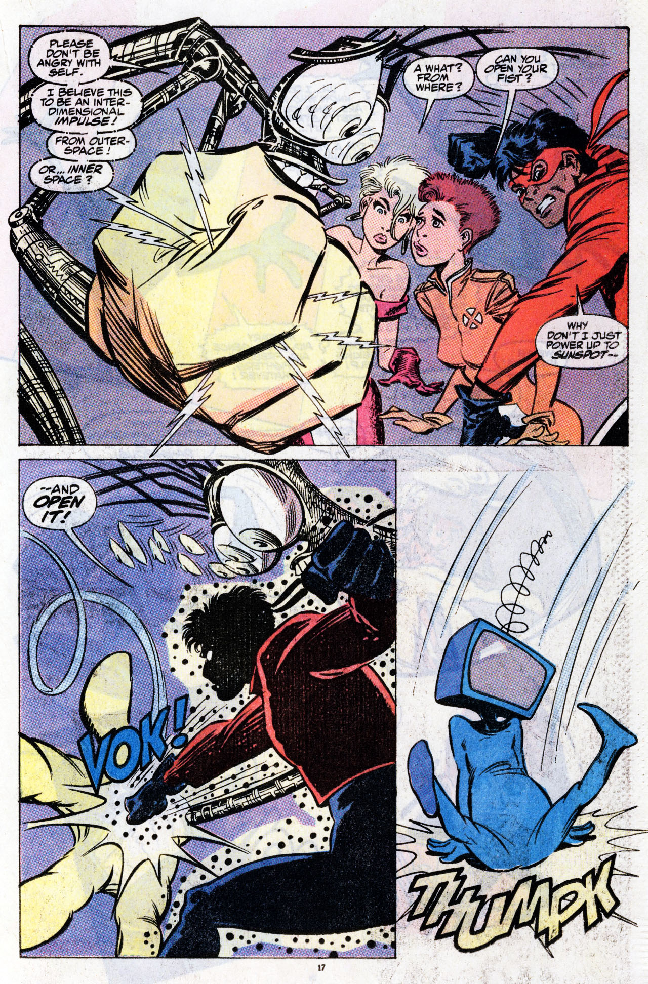 Read online The New Mutants Summer Special comic -  Issue # Full - 19